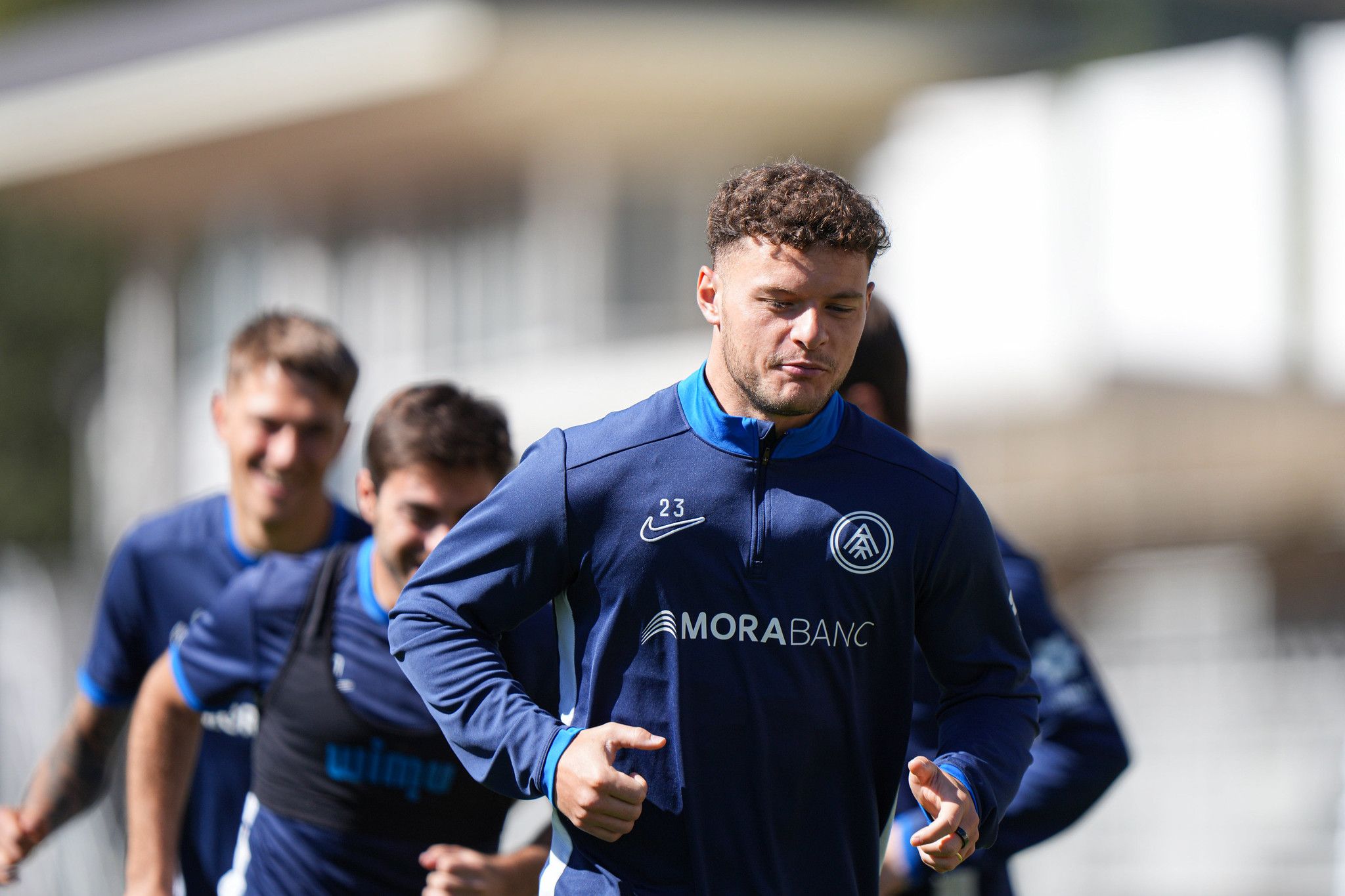 Alende, un dels jugadors que es troben a una sola groga de la suspensió.