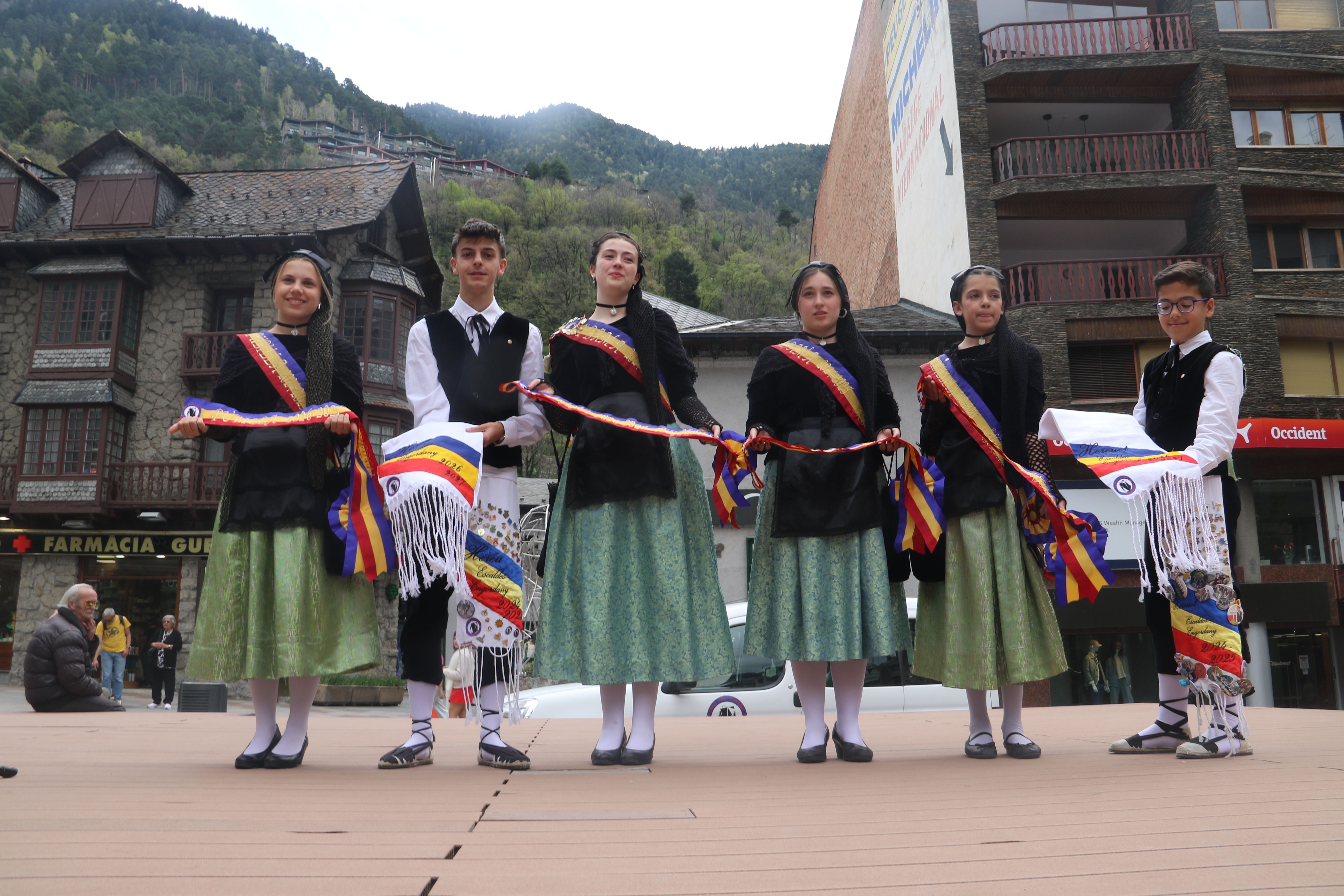 El pubillatge escaldenc del mandat 2024-2025 que ara acaba el seu temps al càrrec.