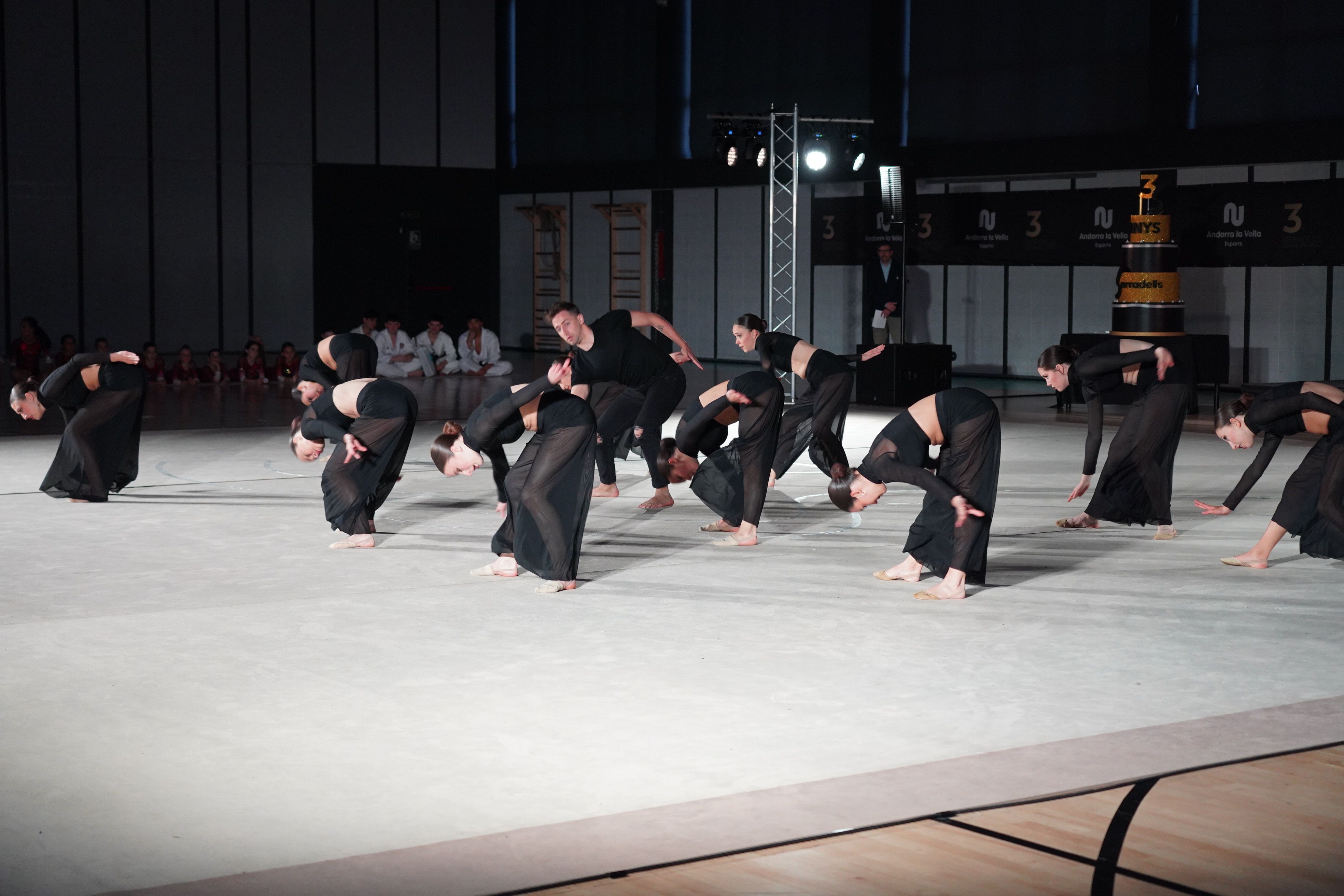 Exhibició del Club rítmica Valira.