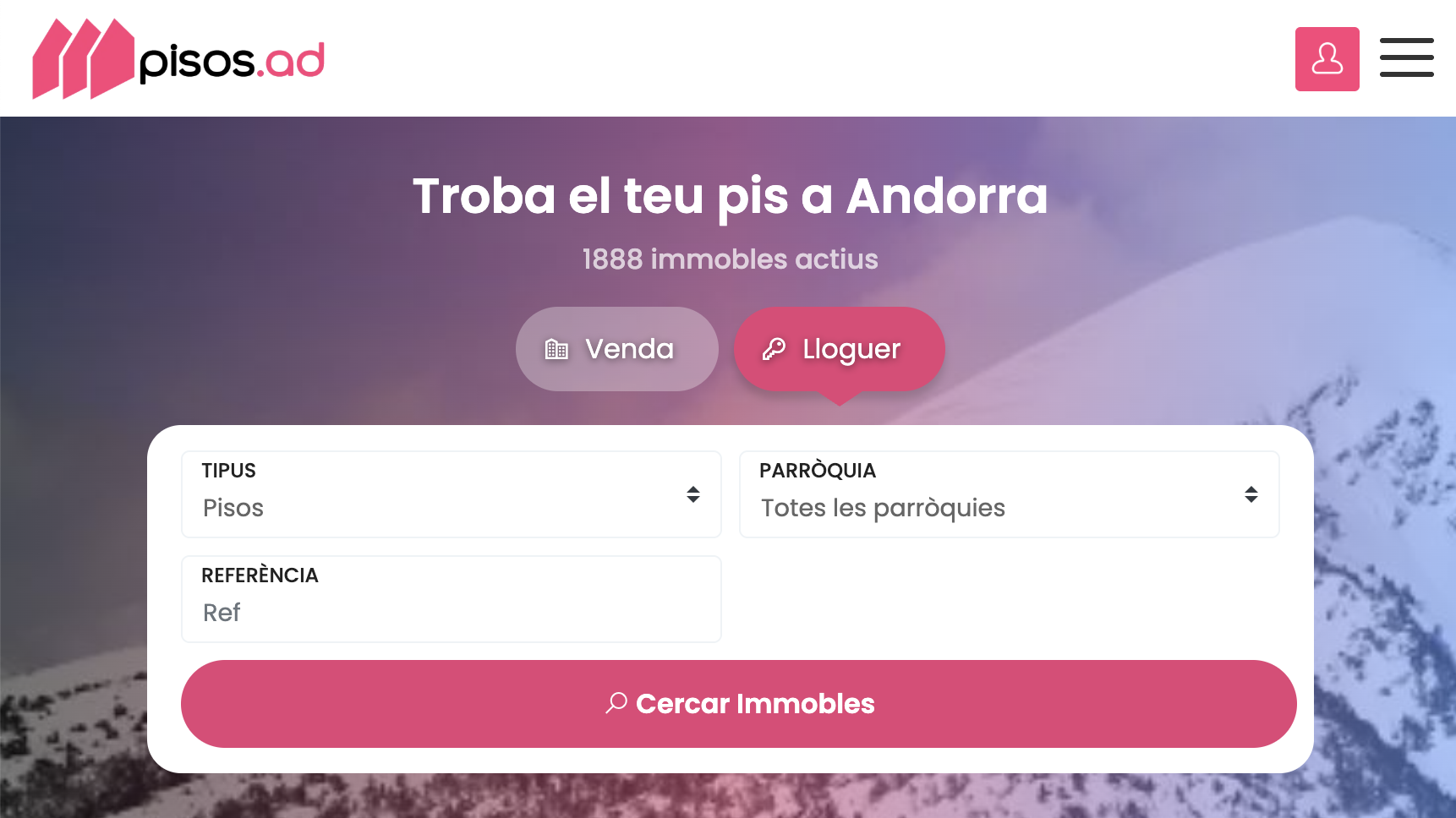 portal web de pisos.ad