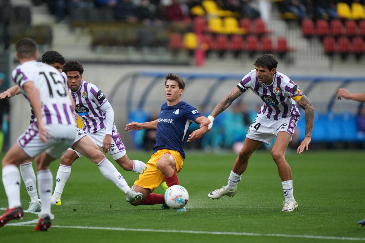 Marc Domènech s'ha convertit en una peça indispensable per al mig del camp de l'Andorra. 