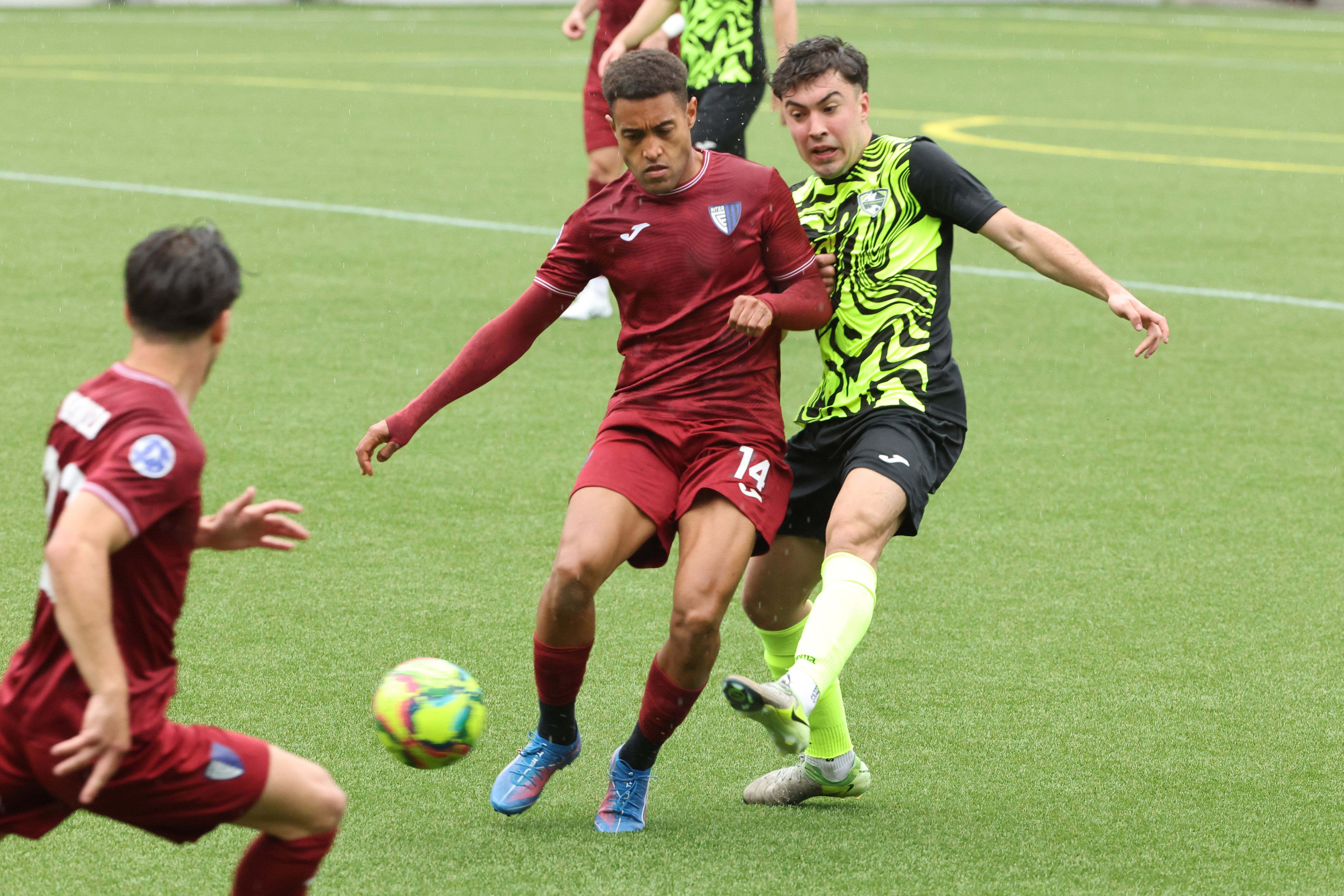 Inter Escaldes i Ordino han jugat aquest diumenge a l'Estadi Nacional. 