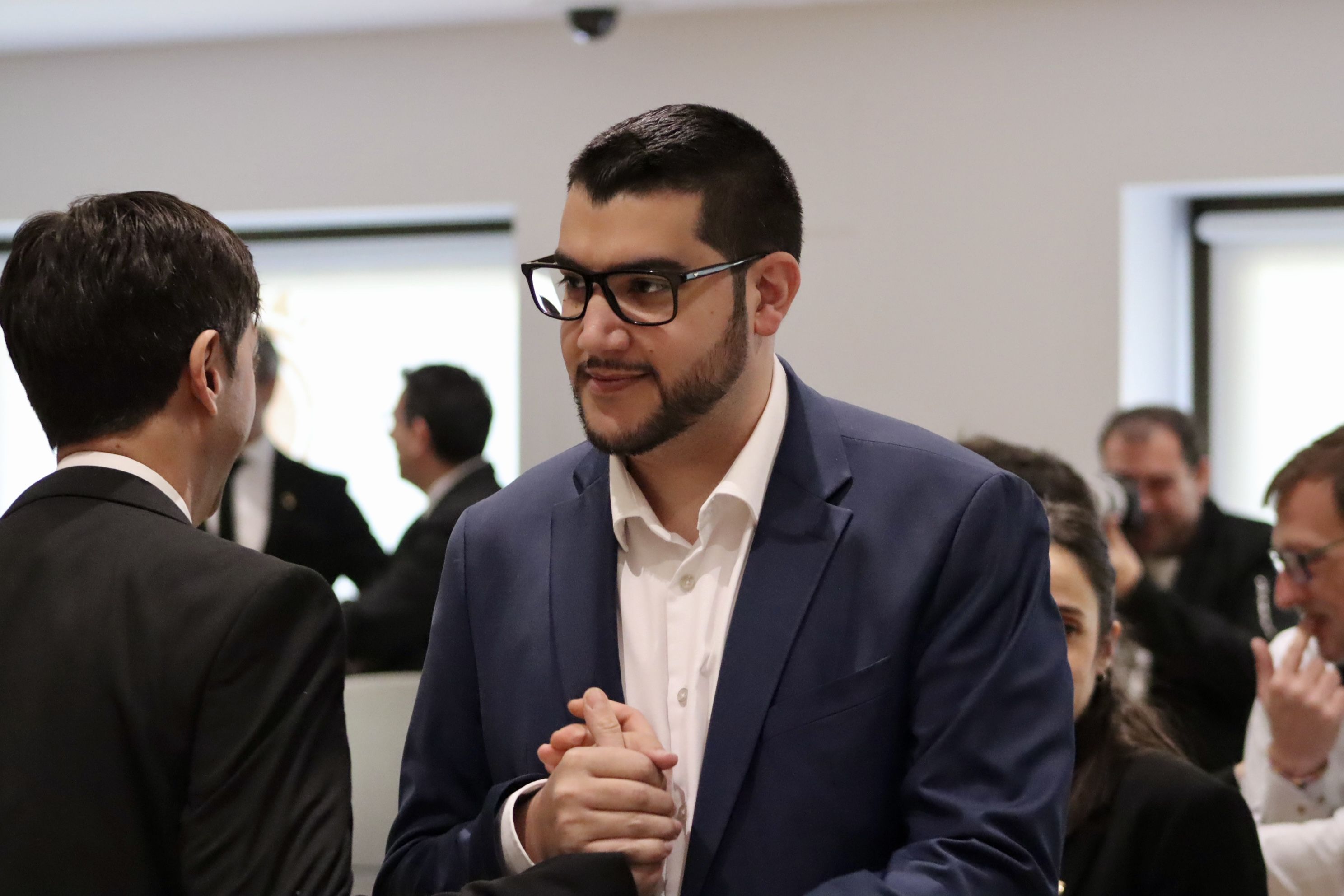 El conseller general del PS, Pere Baró.