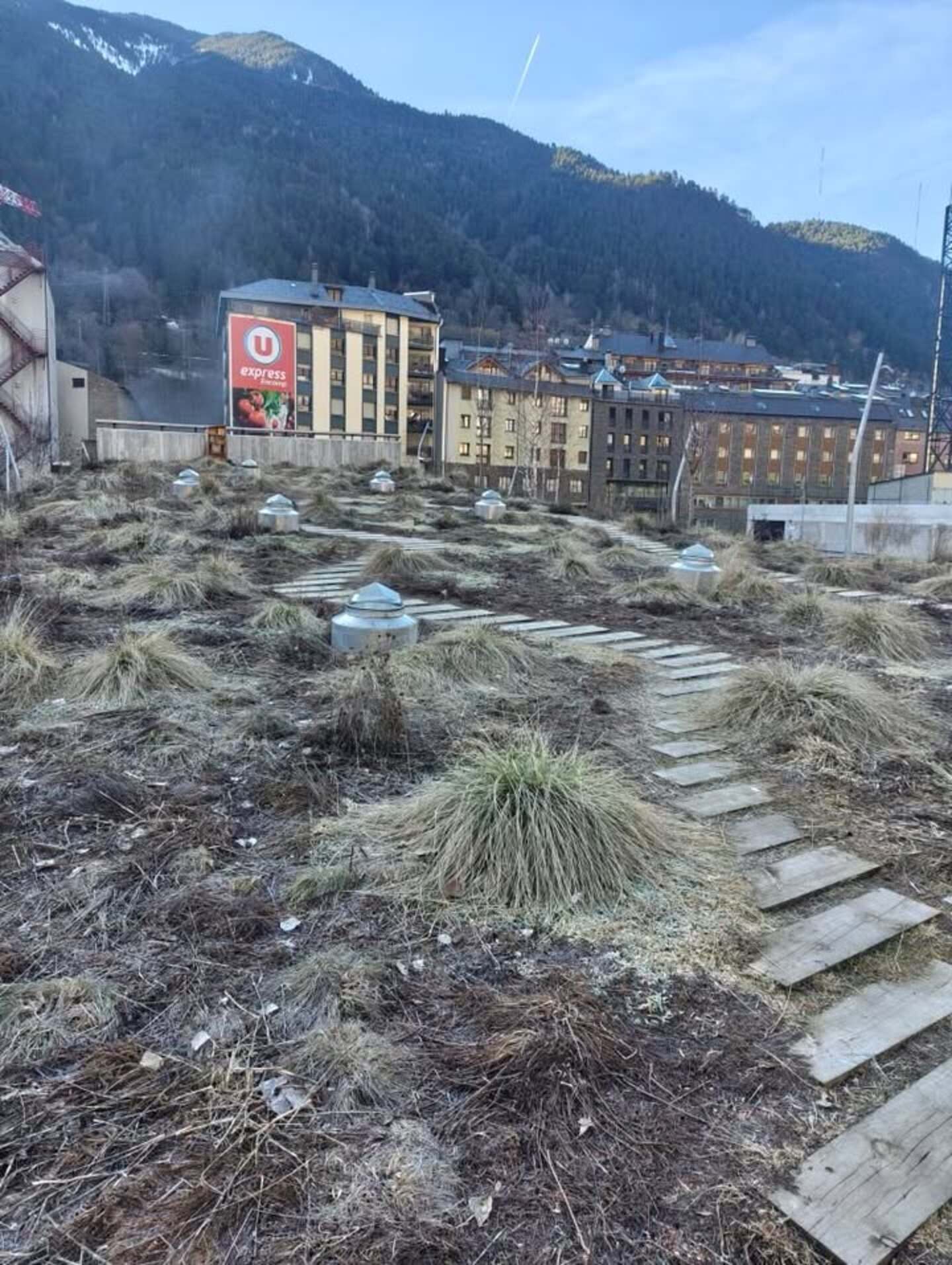 Un dels espais que s'han d'arranjar perquè no han resultat com s'esperava.