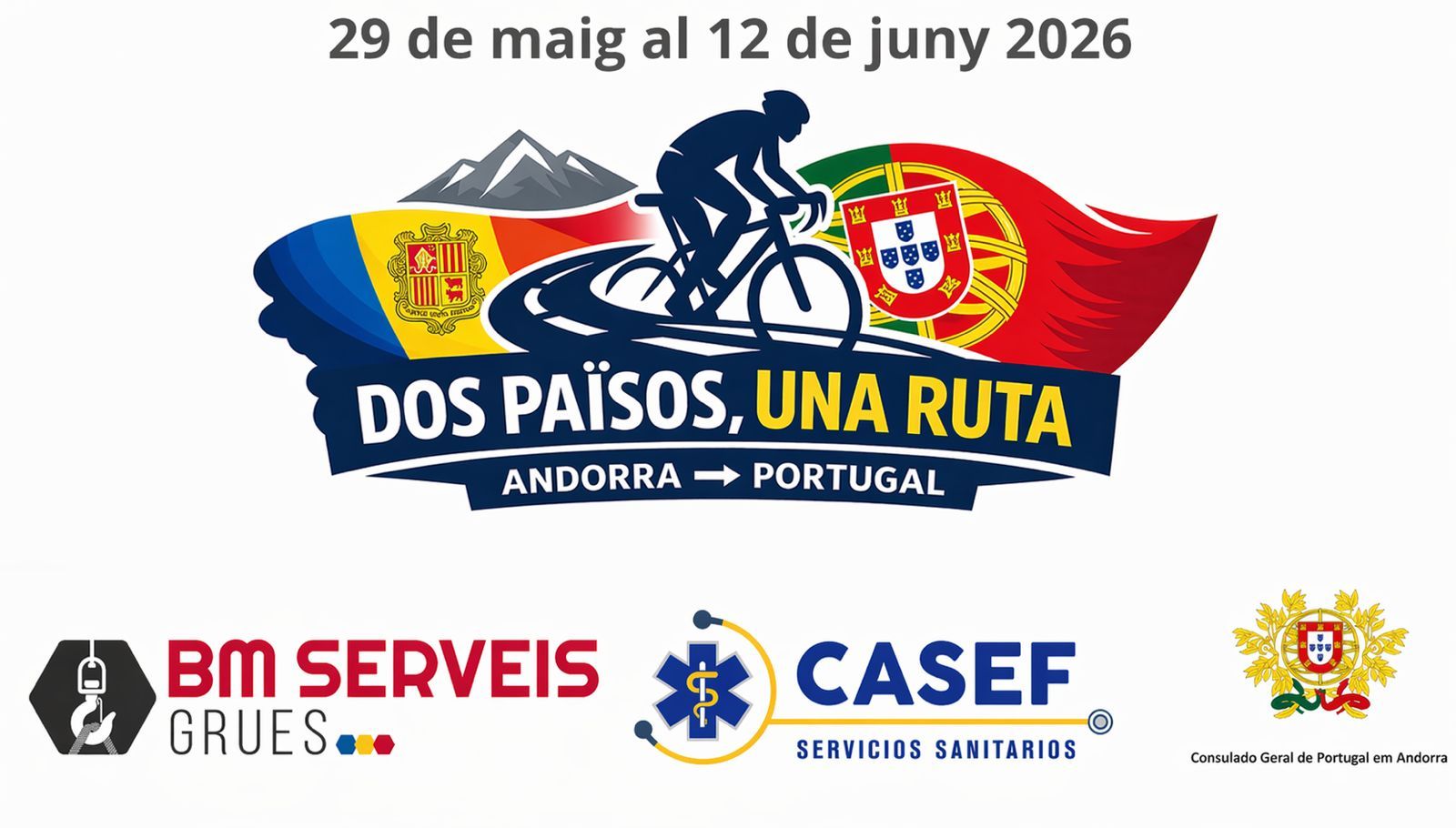 El cartell del projecte amb els patrocinadors. // P.M.