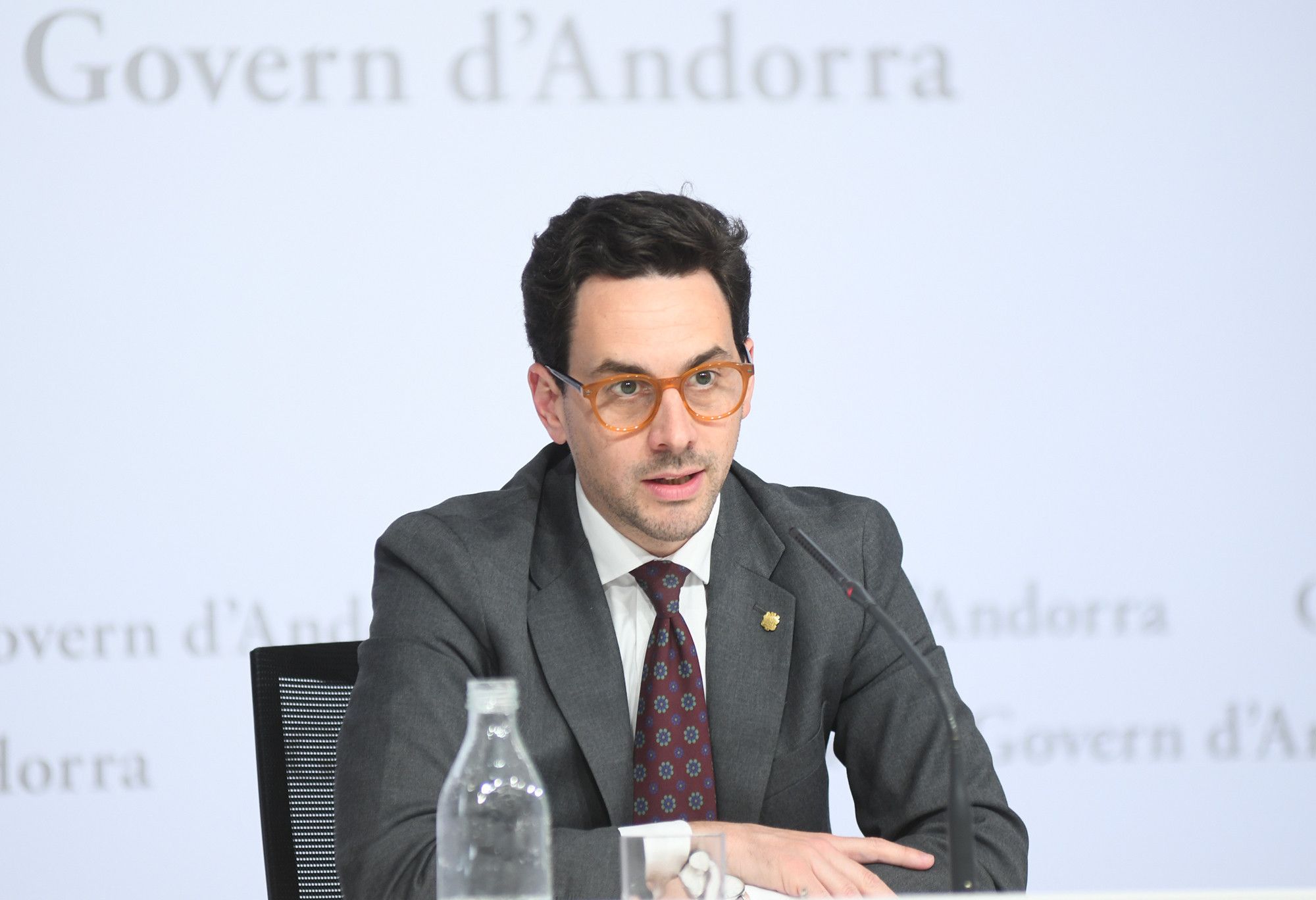 El ministre portaveu, Guillem Casal.