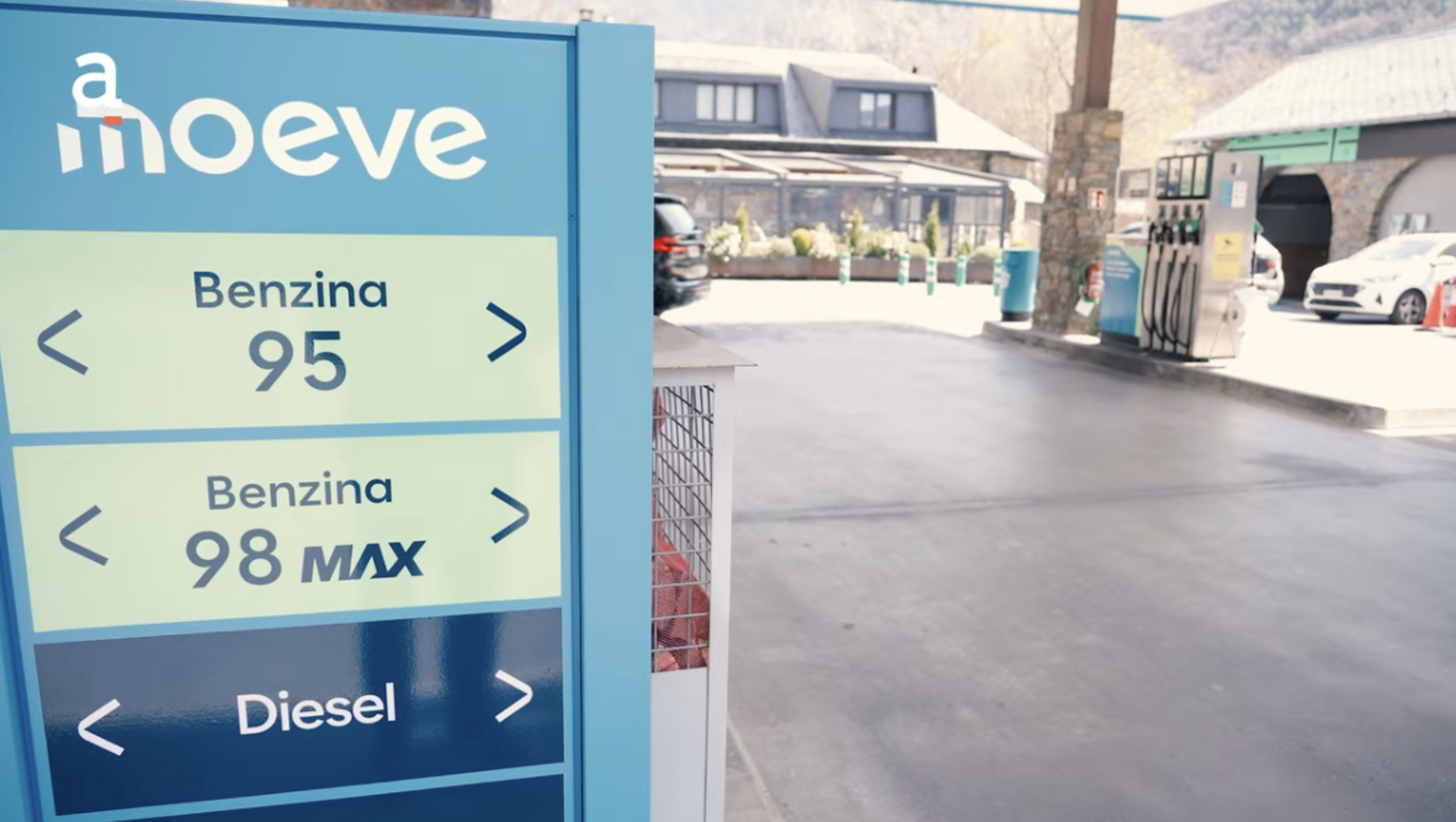 Una estació de servei.