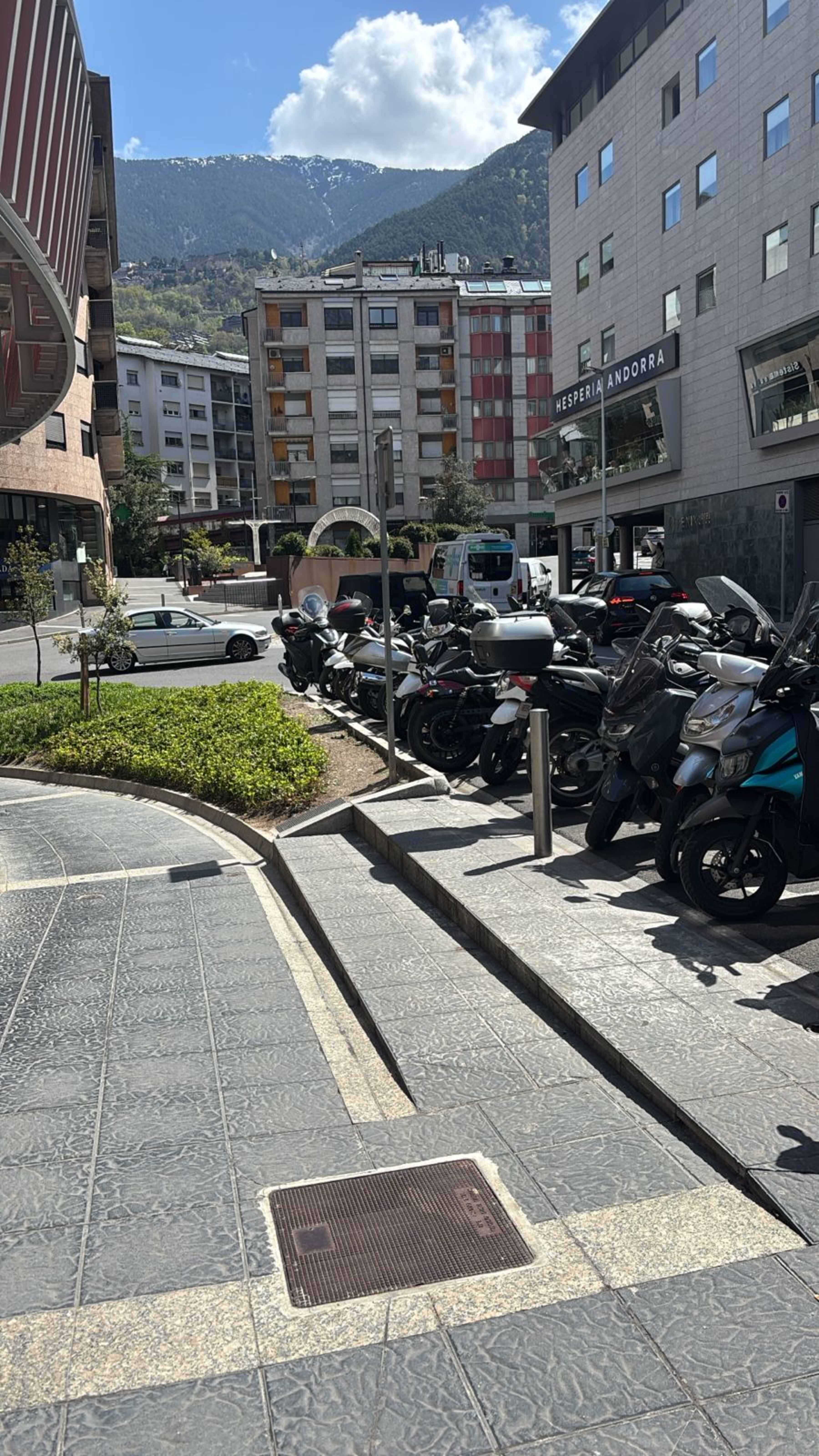 Zona on s'hauria produït l'accident.