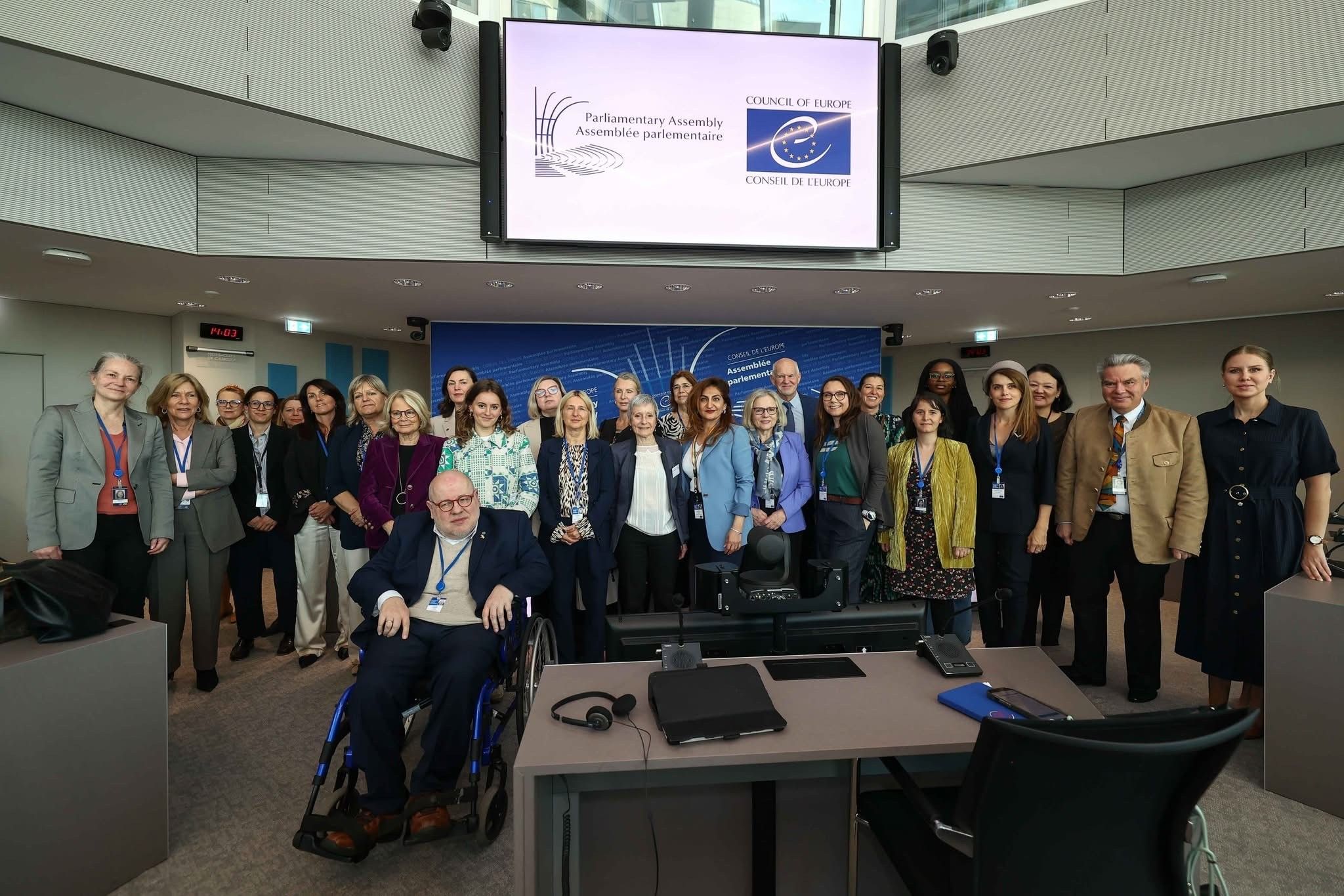 Els integrants de la sessió a Estrasburg, al complet. 