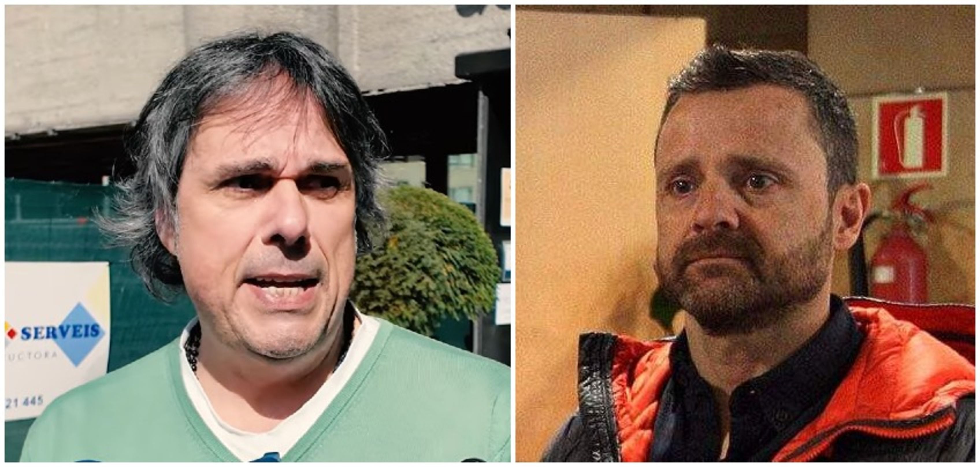 Salustià Chato i Miquel Àngel Adrán.