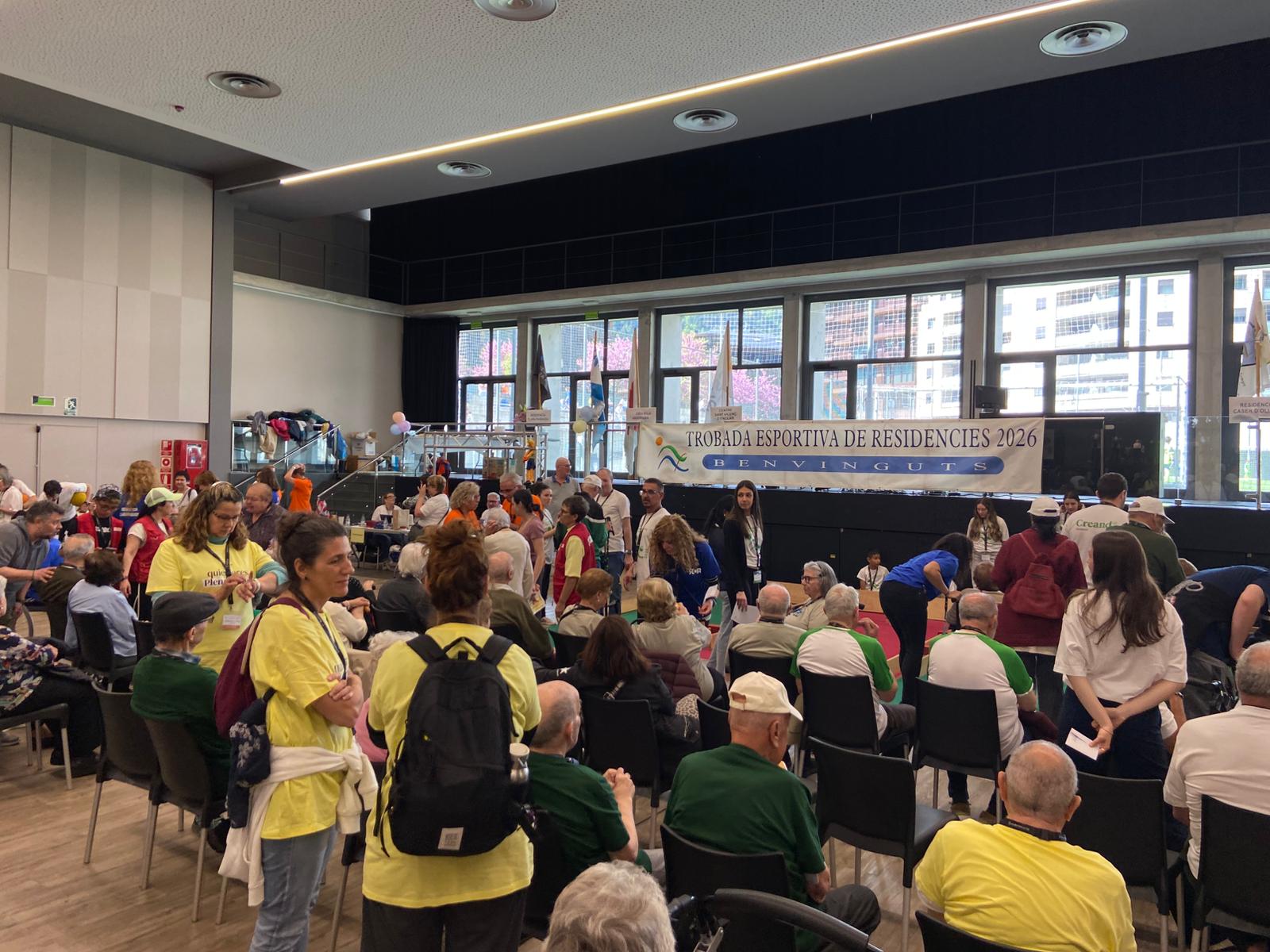 Les vuit residències s'han reunit al Prat del Roure. 