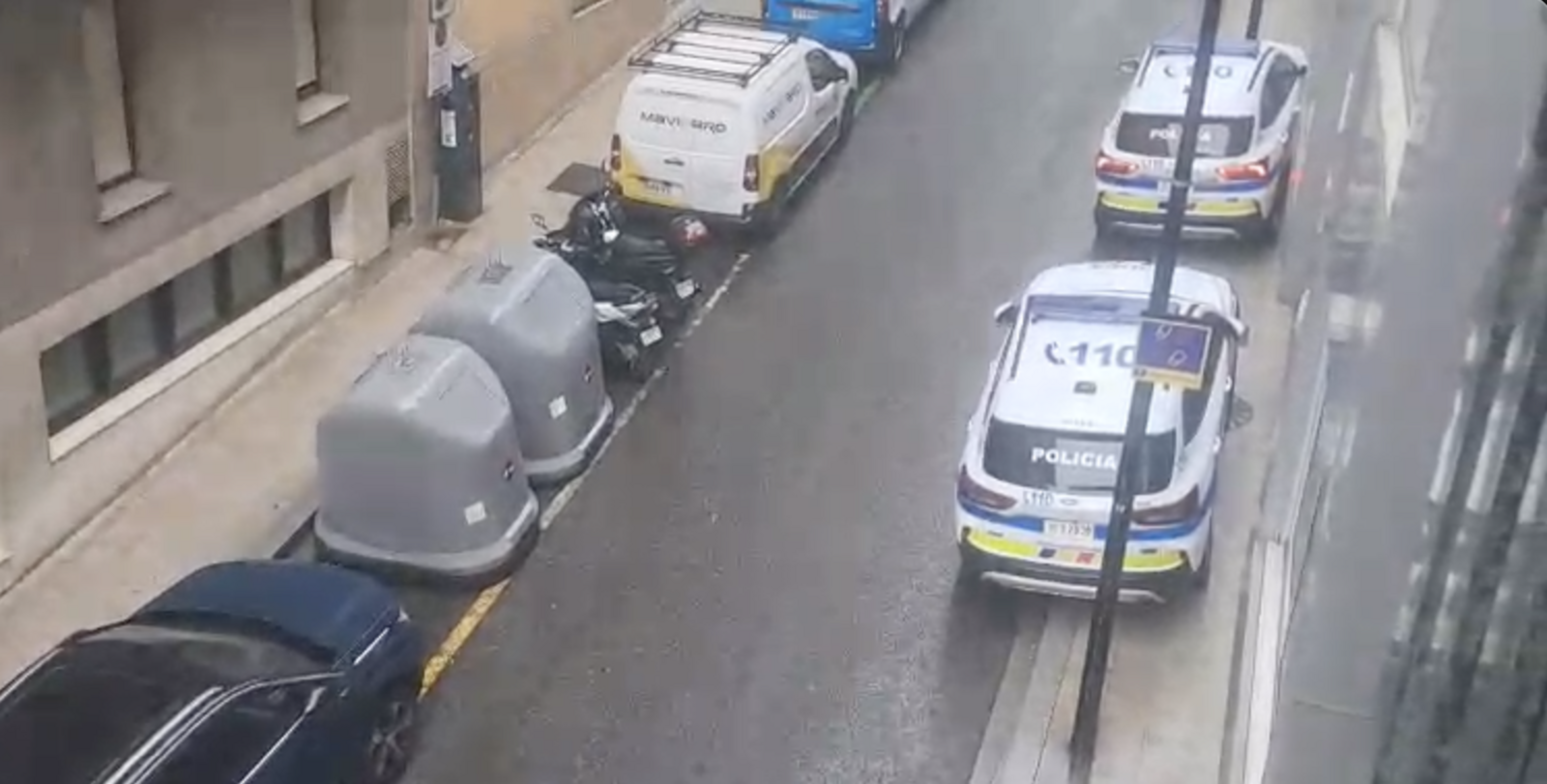 Dues de les patrulles que van intervenir.