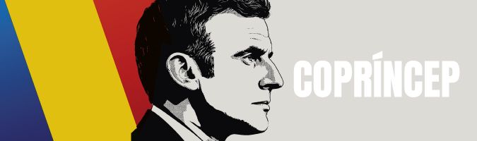 Banner Emmanuel Macron