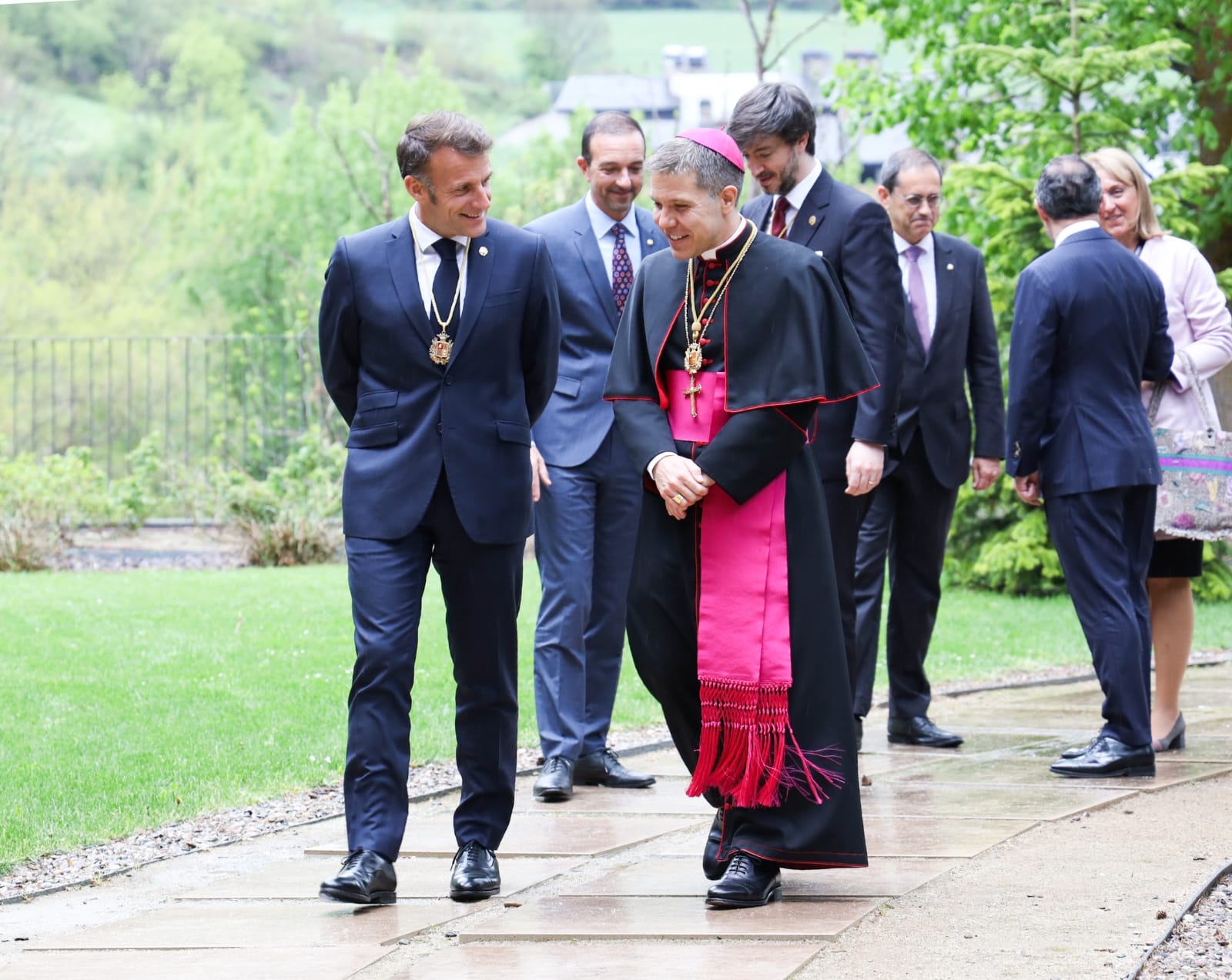 Trobada del Copríncep francès i episcopal.