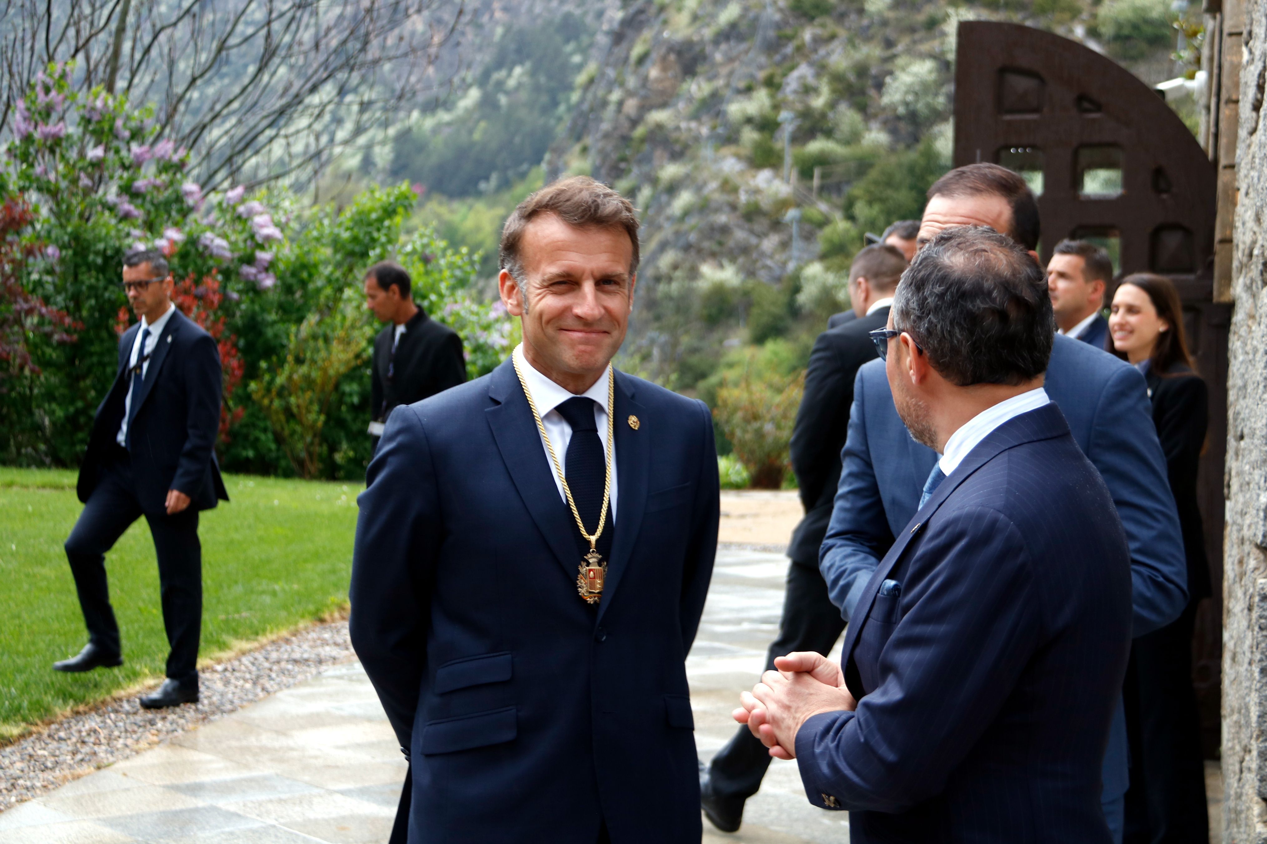 Macron a Ràdio Andorra.