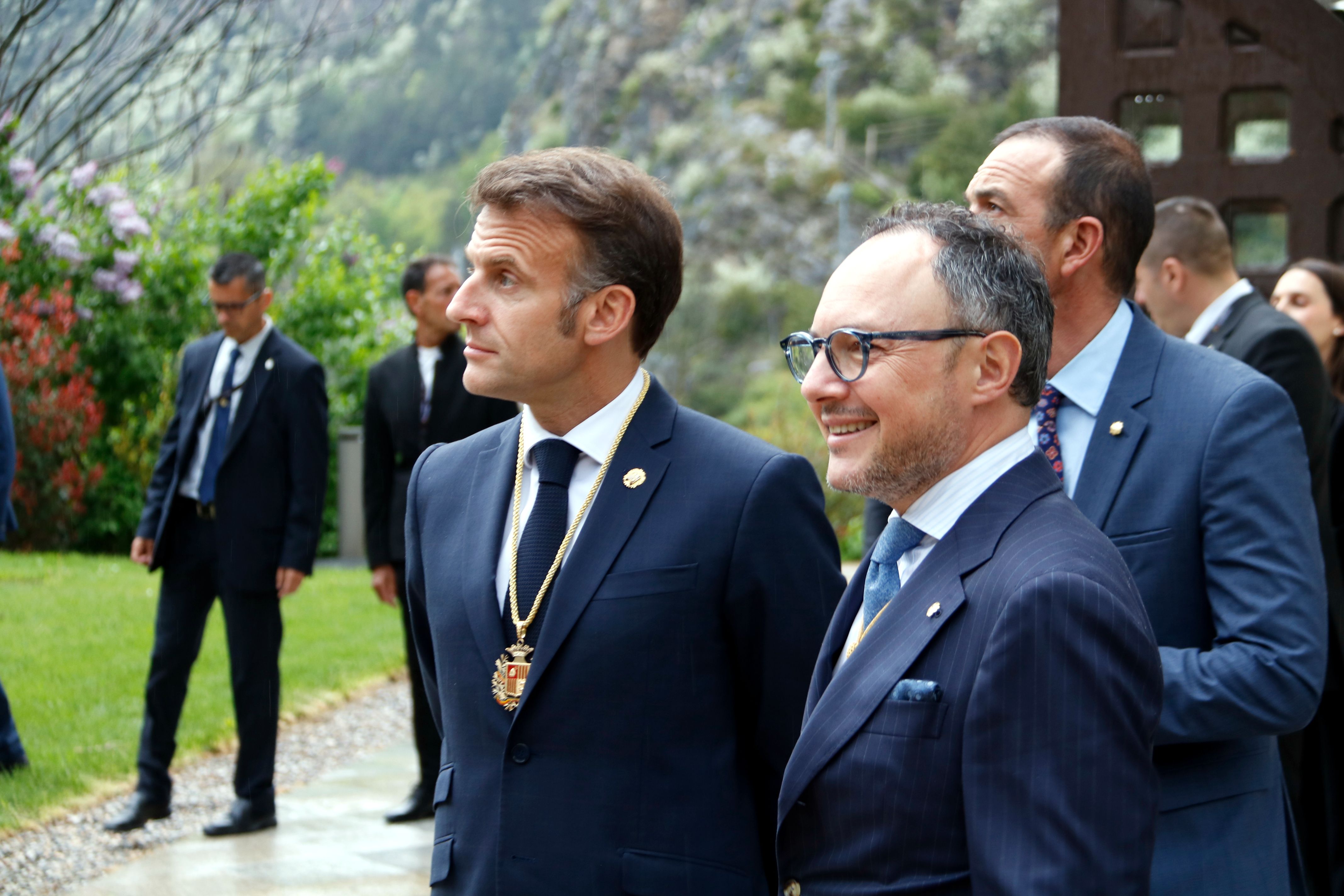 Macron a Ràdio Andorra.