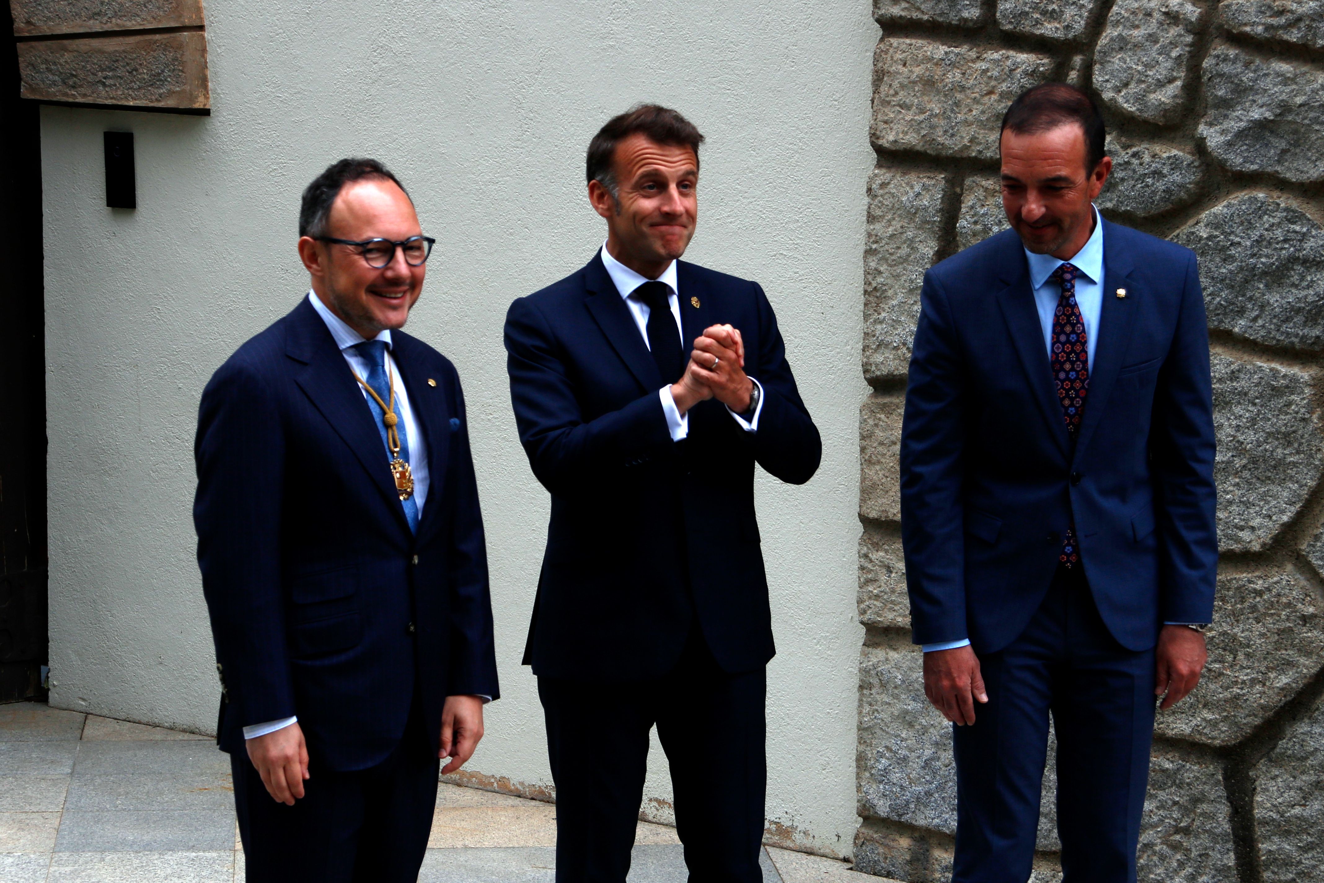 Macron a Ràdio Andorra.