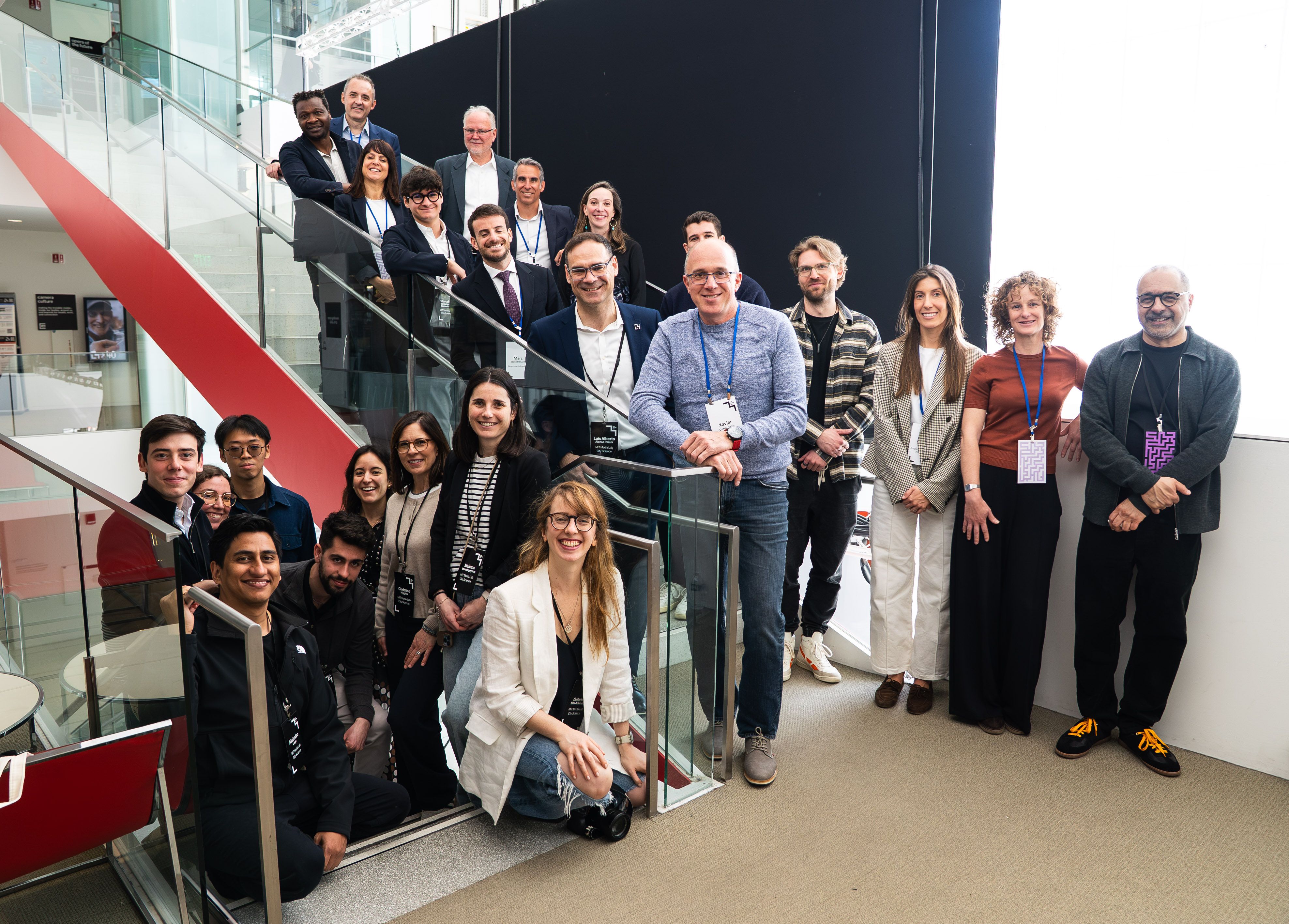 Una imatge dels participants en el programa.
