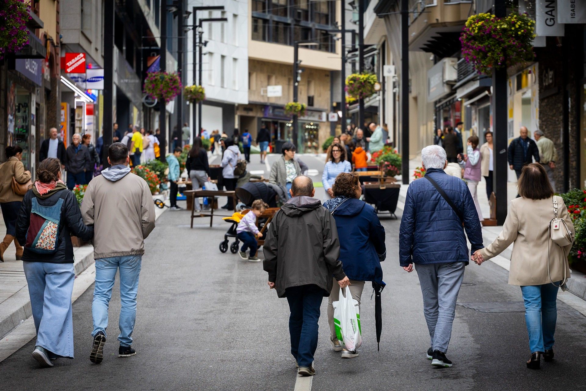 El projecte de 'Carrers Vius' d'Andorra la Vella.