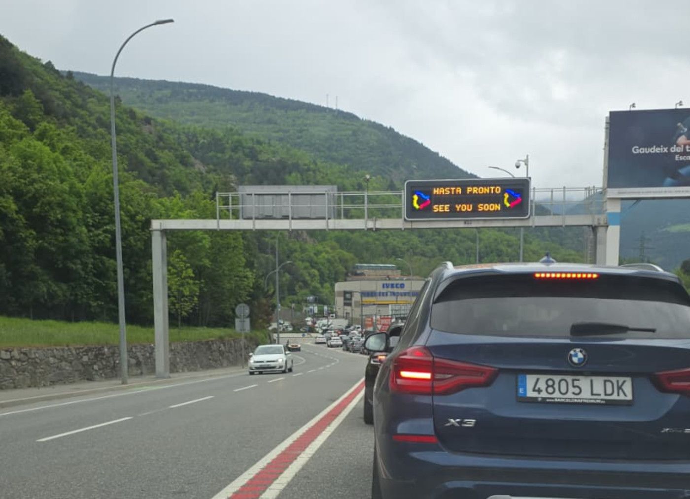 Cues per sortir cap a Espanya.