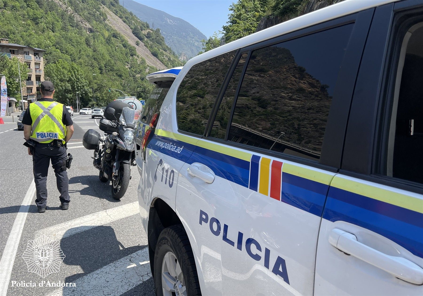 Un control policial.