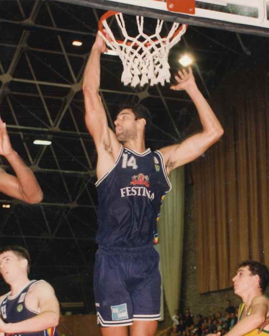 José Piculín Ortiz amb la samarreta del Festina Andorra.