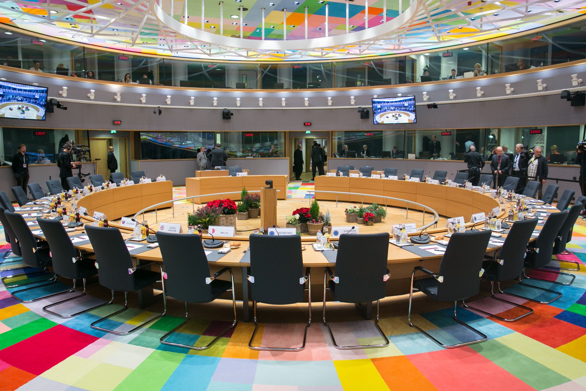 Una imatge del Consell de la Unió Europea.