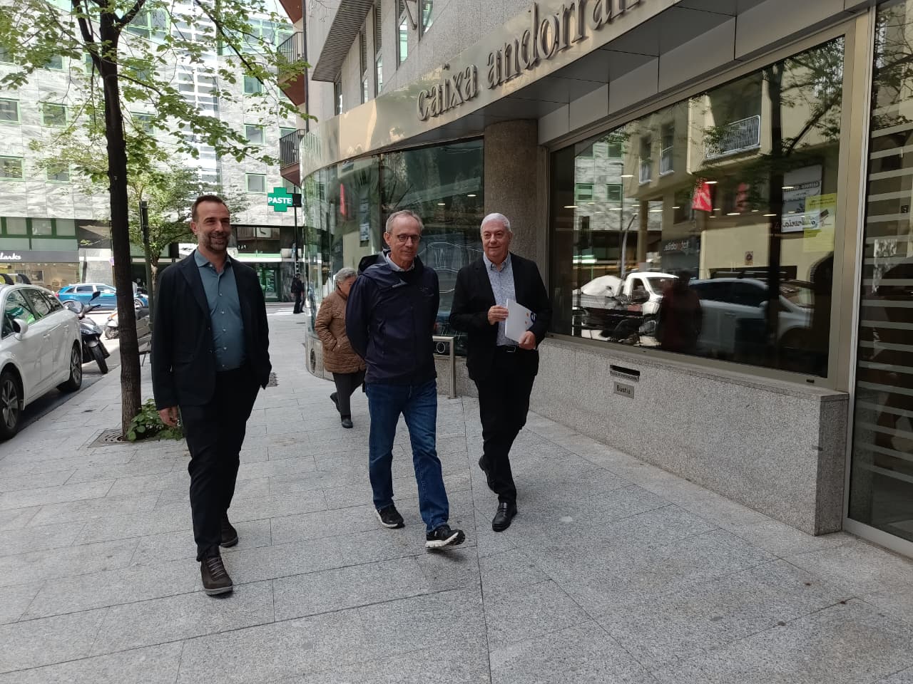 Dani Armengol, Francesc Pallàs i Gerard Cadena. // M. P.