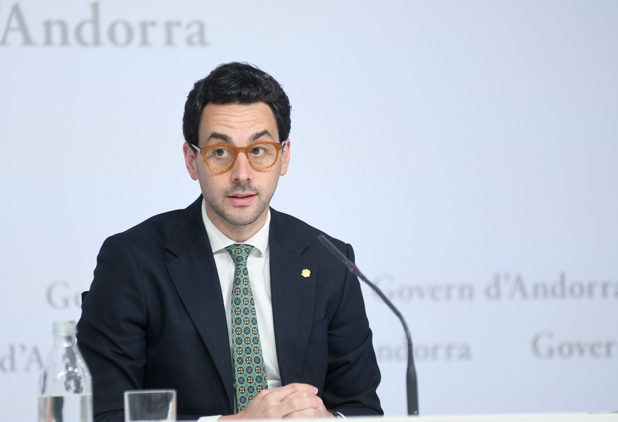 El ministre de Medi Ambient, Agricultura i Ramaderia, Guillem Casal.