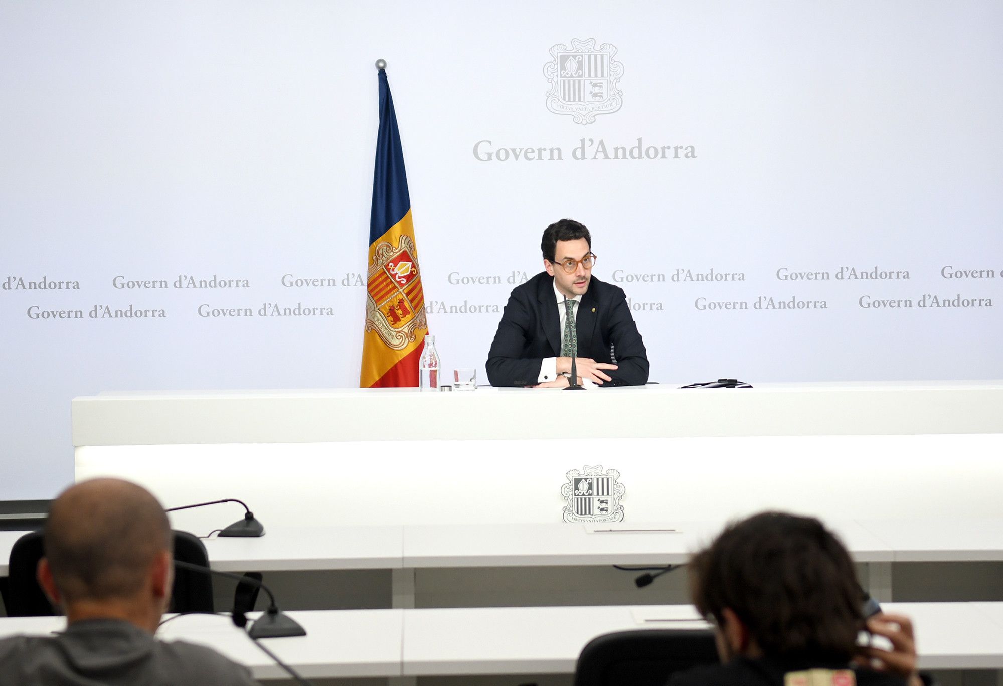 El ministre portaveu Guillem Casal.