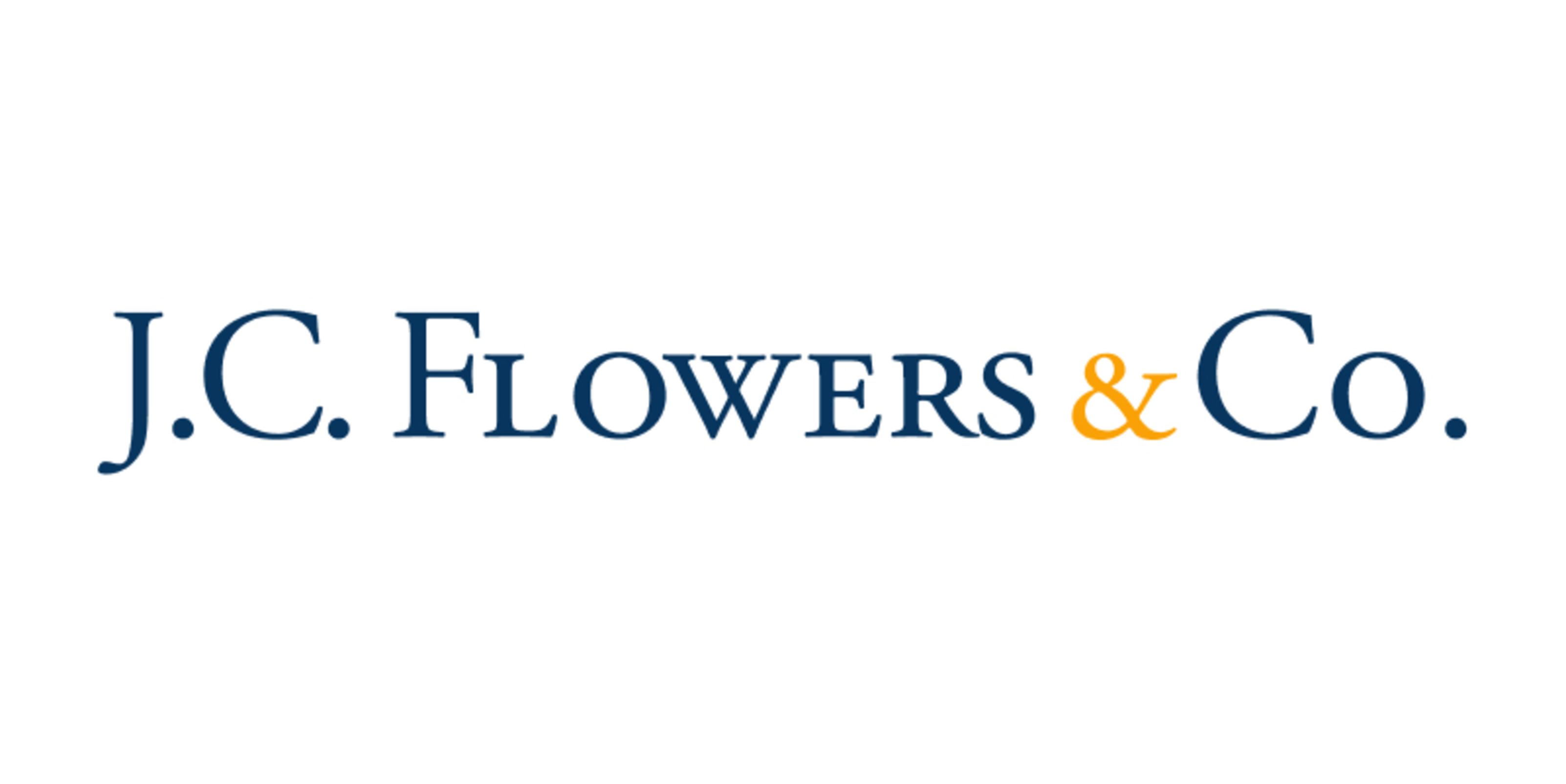 El logotip de JC Flowers.