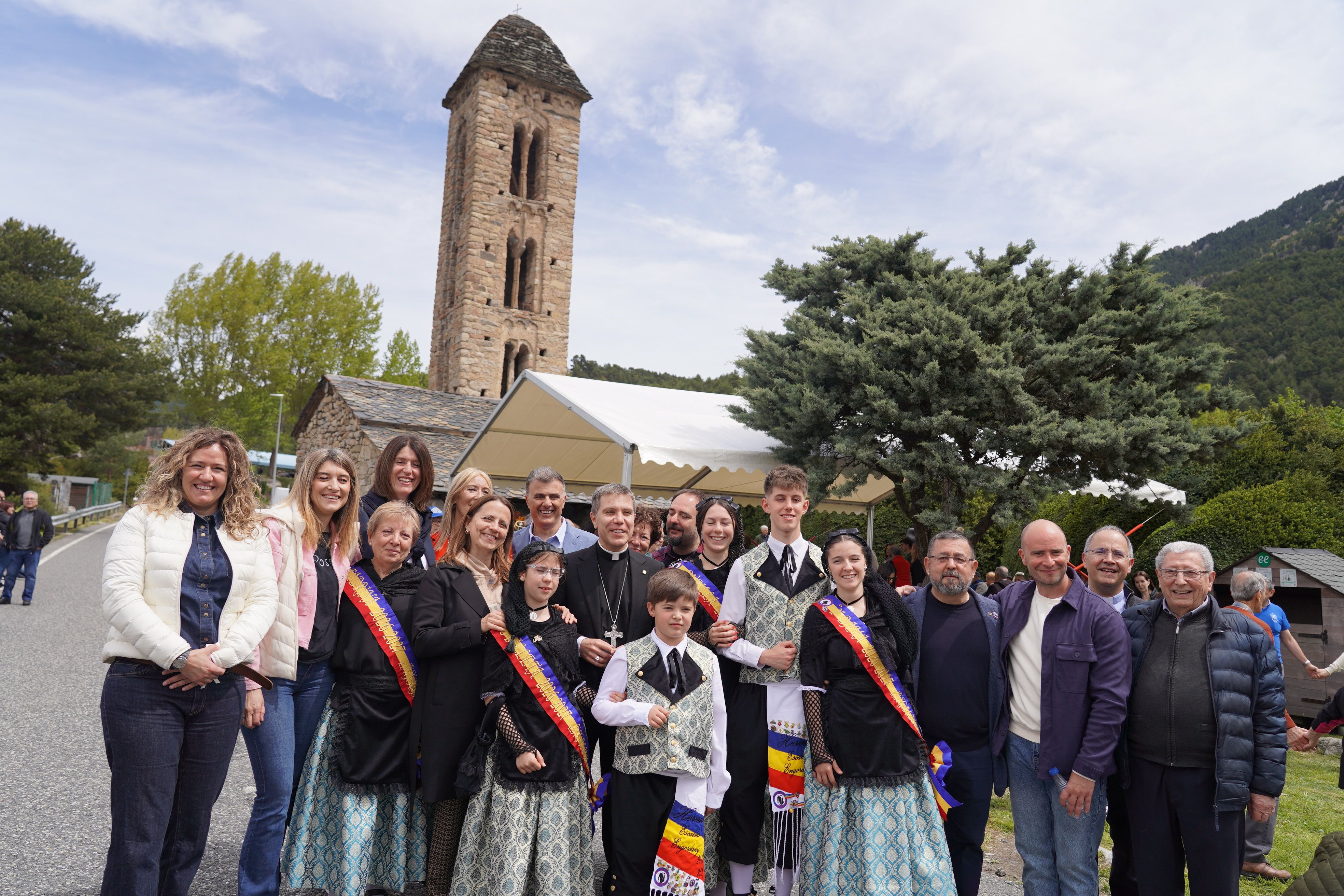 Celebració de la diada de Sant Miquel d'Engolasters.