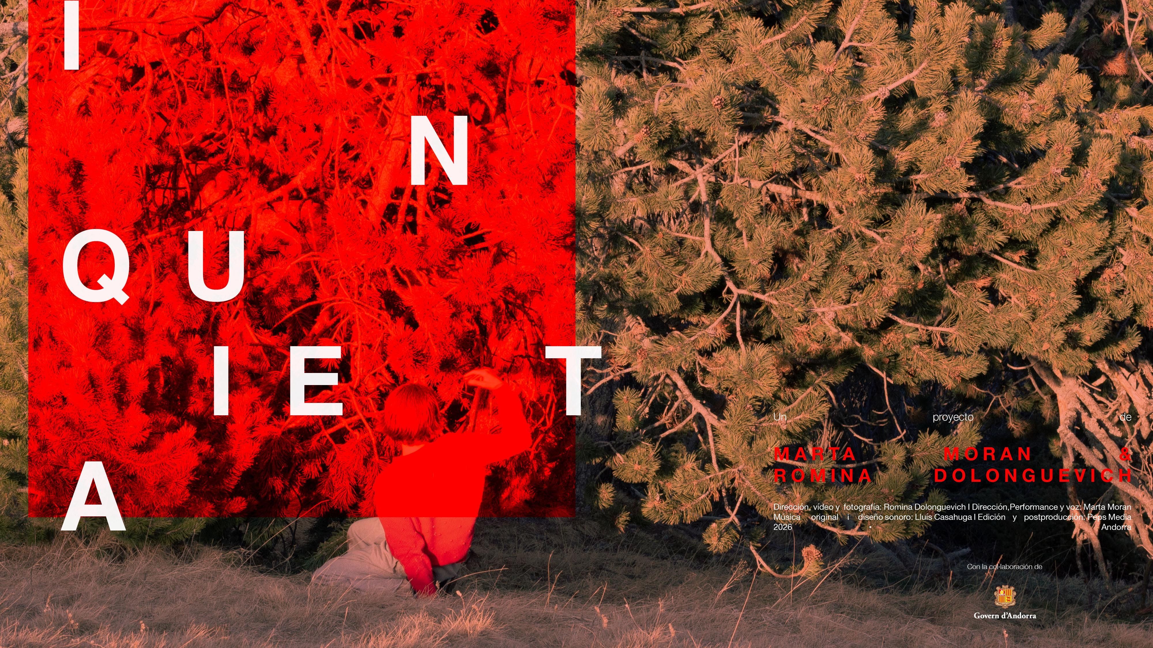 El cartell del curtmetratge 'Inquieta'.