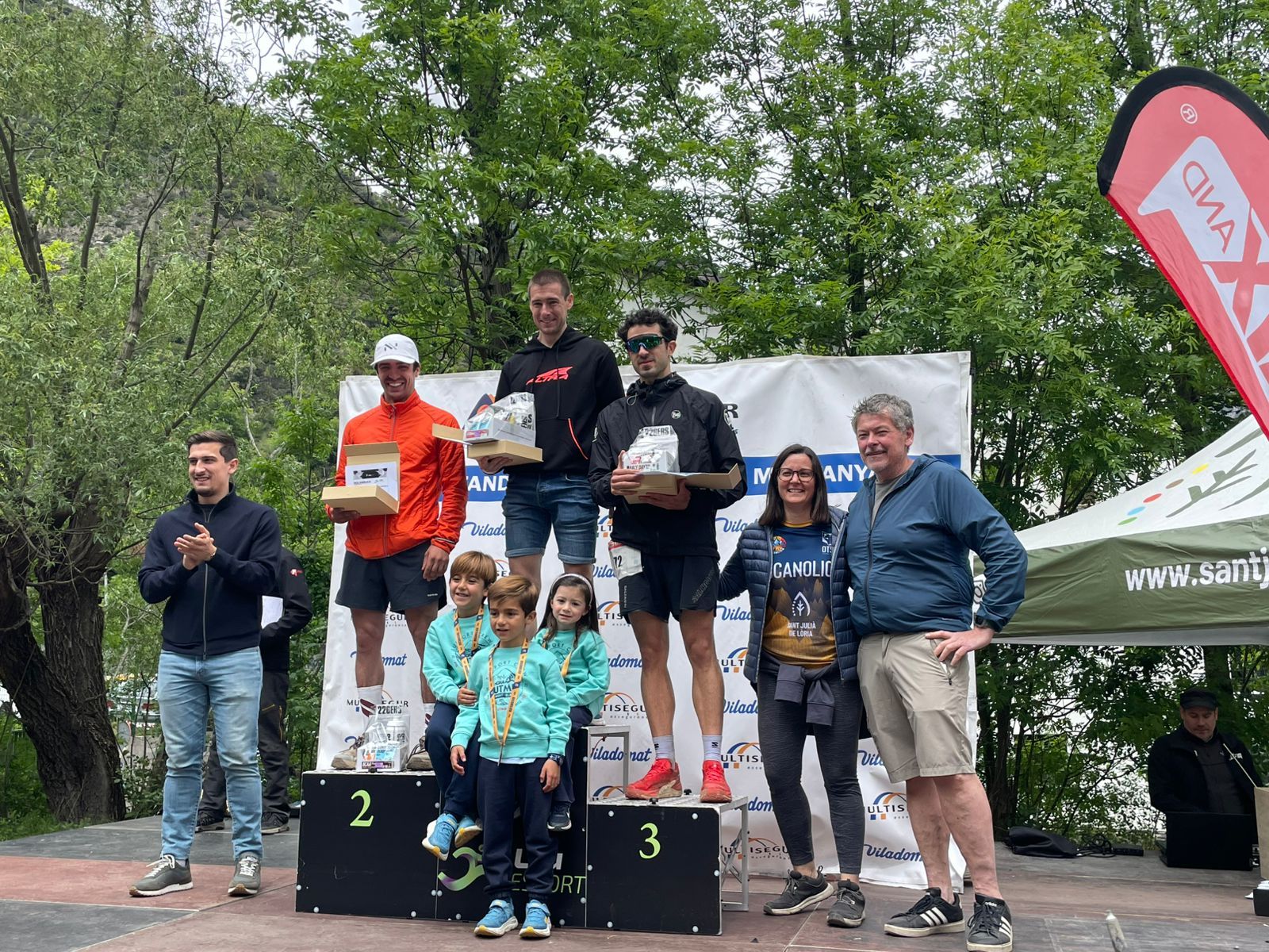 Aquest ha estat el podi de la Gallina Xtrem en categoria masculina.