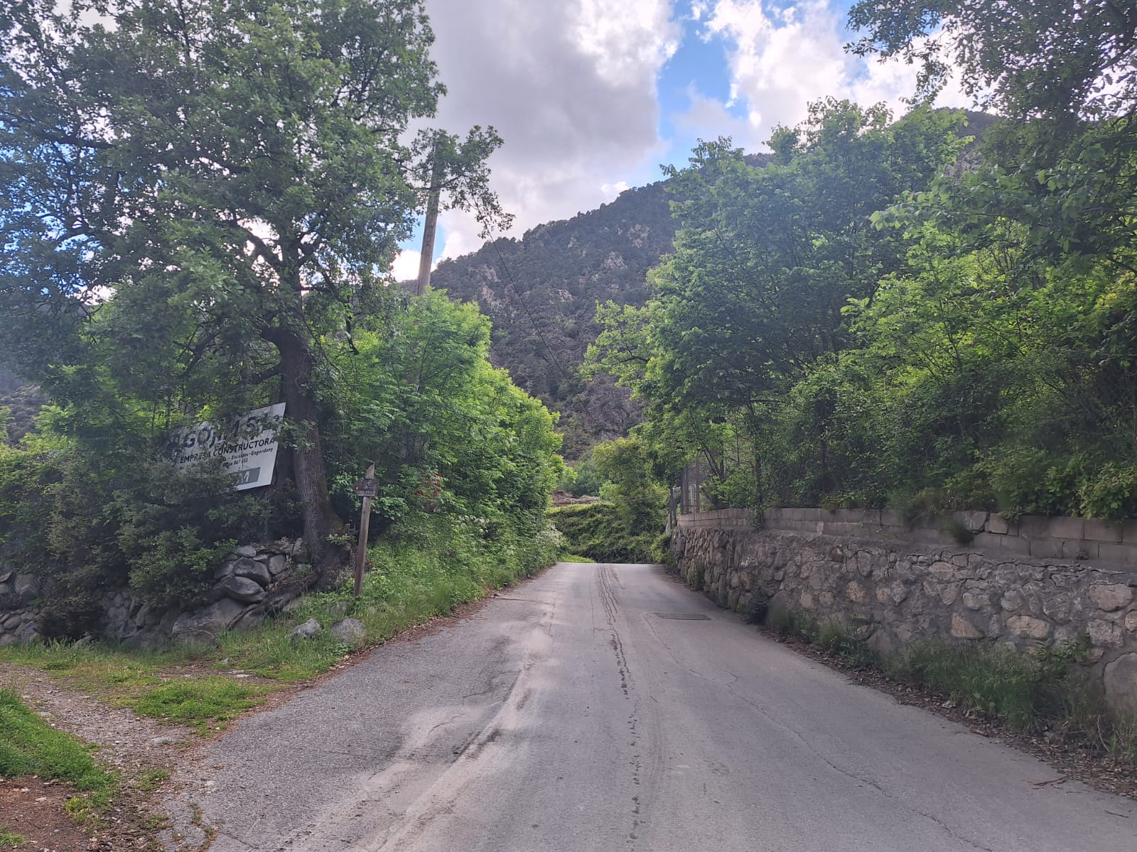 Aquest ha estat el camí on hi ha hagut la pèrdua de gasoil.