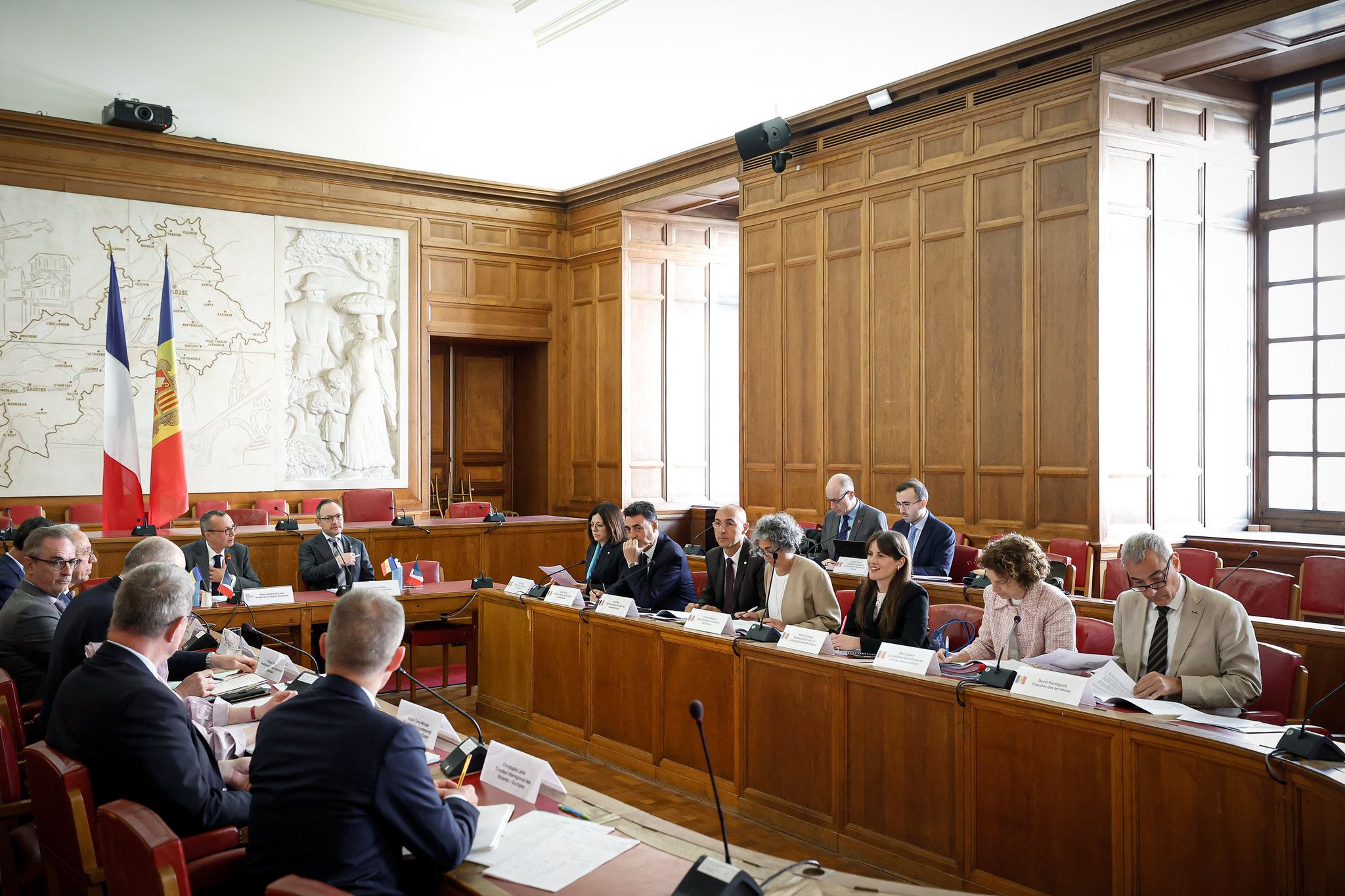 Reunió intermitja del Diàleg Transfronterer entre Andorra i Occitània.