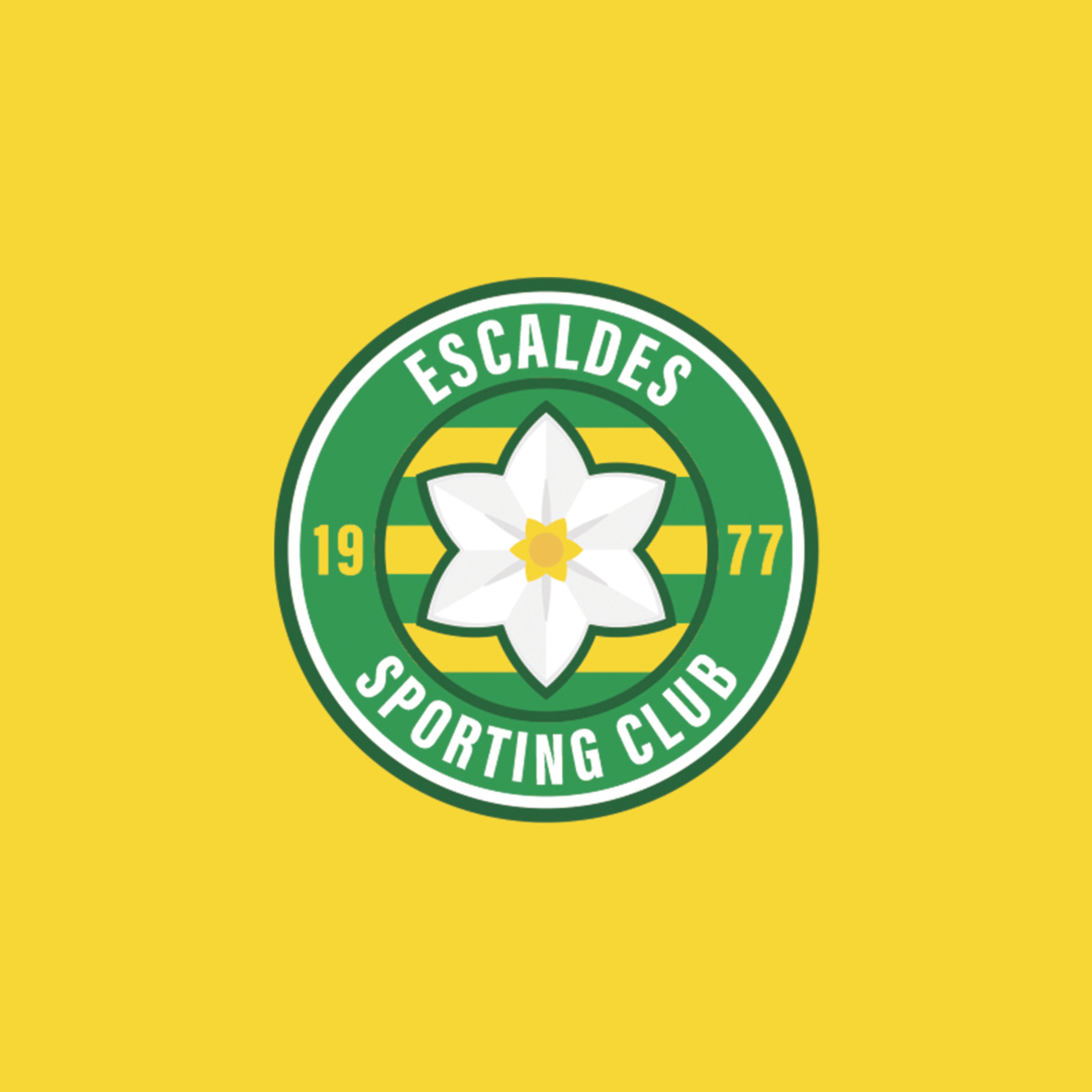 L'escut de l'Sporting Club d'Escaldes.