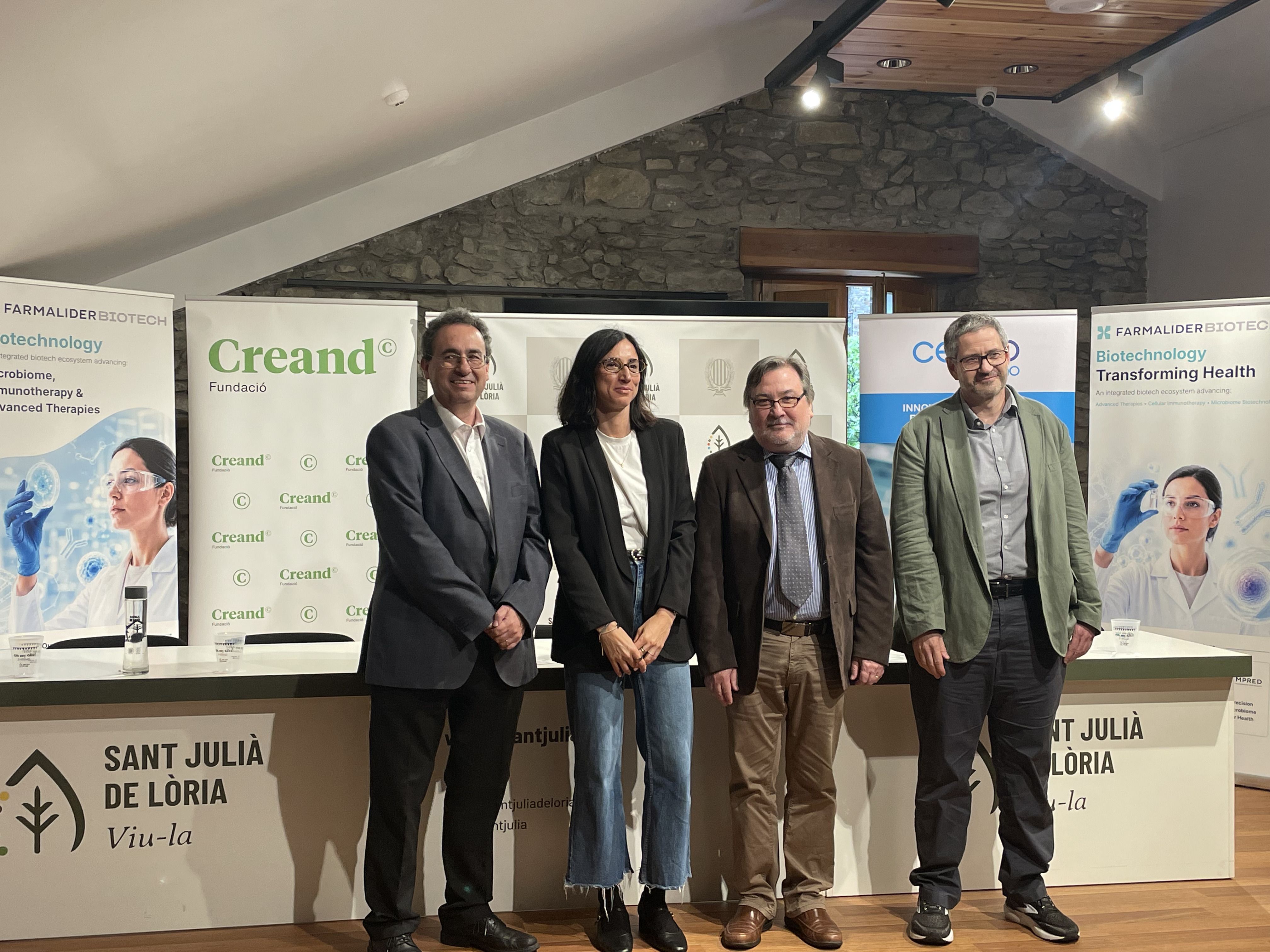 Taula rodona 'Nous enemics enfront del càncer'.
