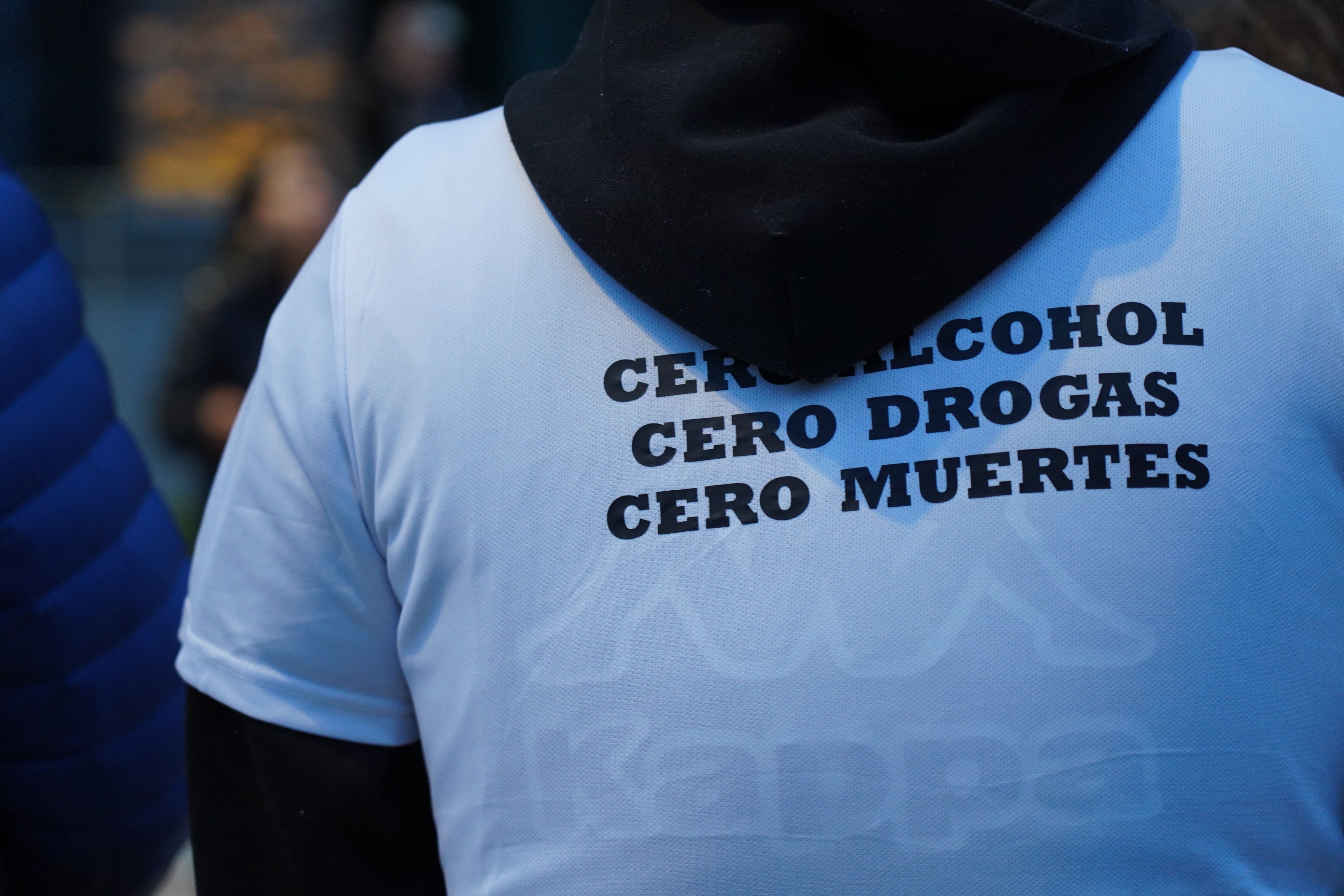 Un missatge clar a la samarreta. Un missatge clar a la samarreta.