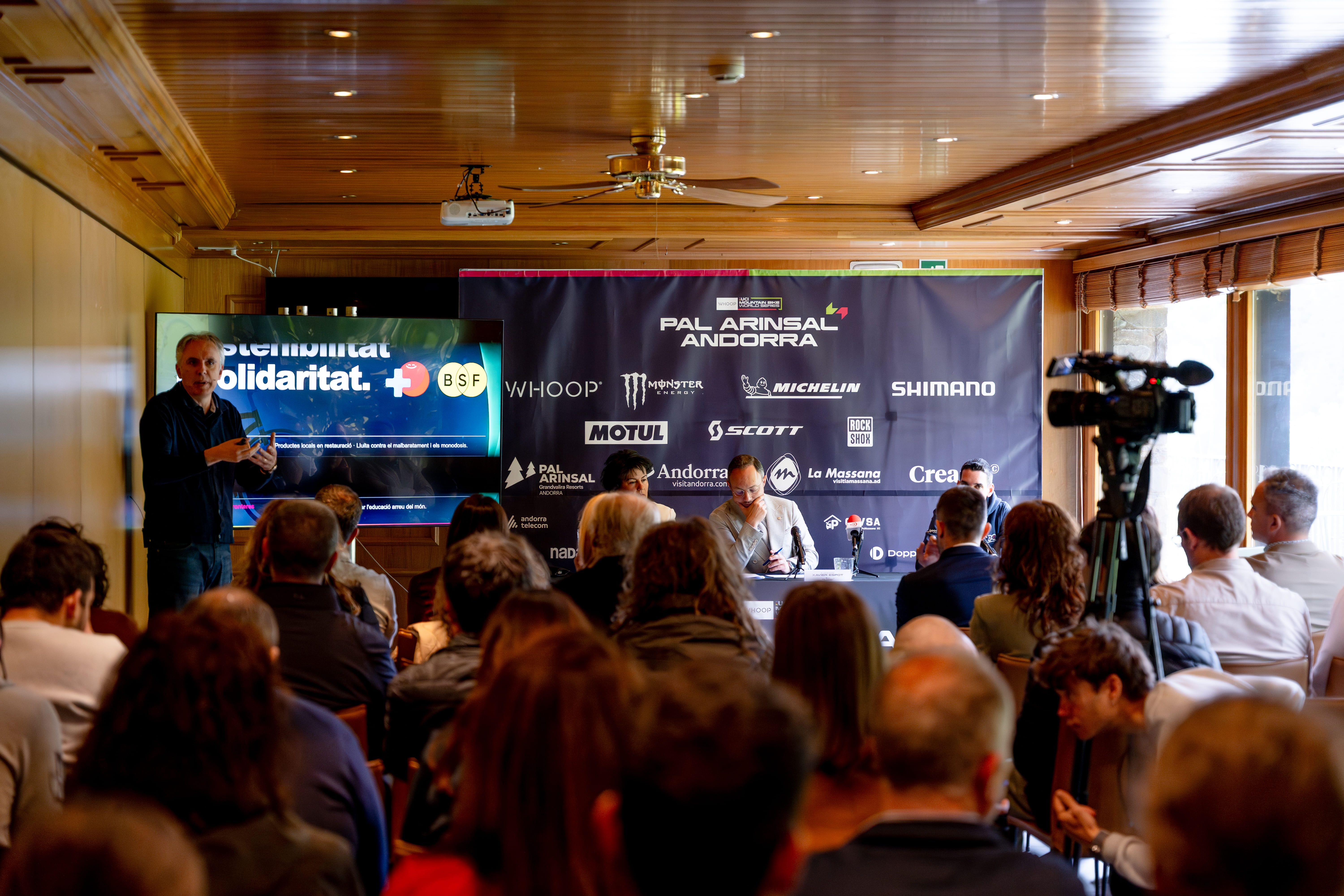 presentació de la Copa del Món UCI de BTT.