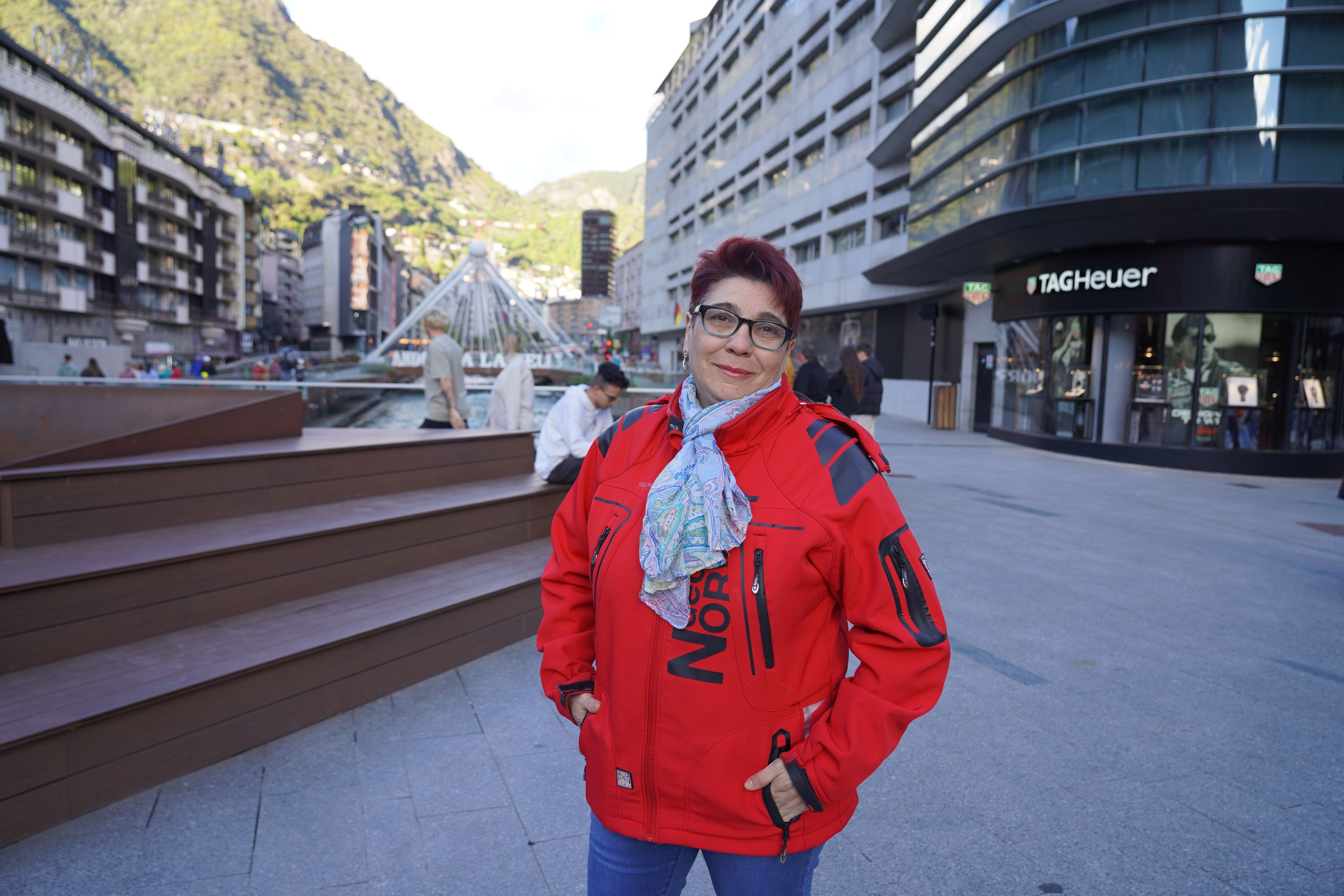 La portaveu del Sindicat, Rebeca Bonache.