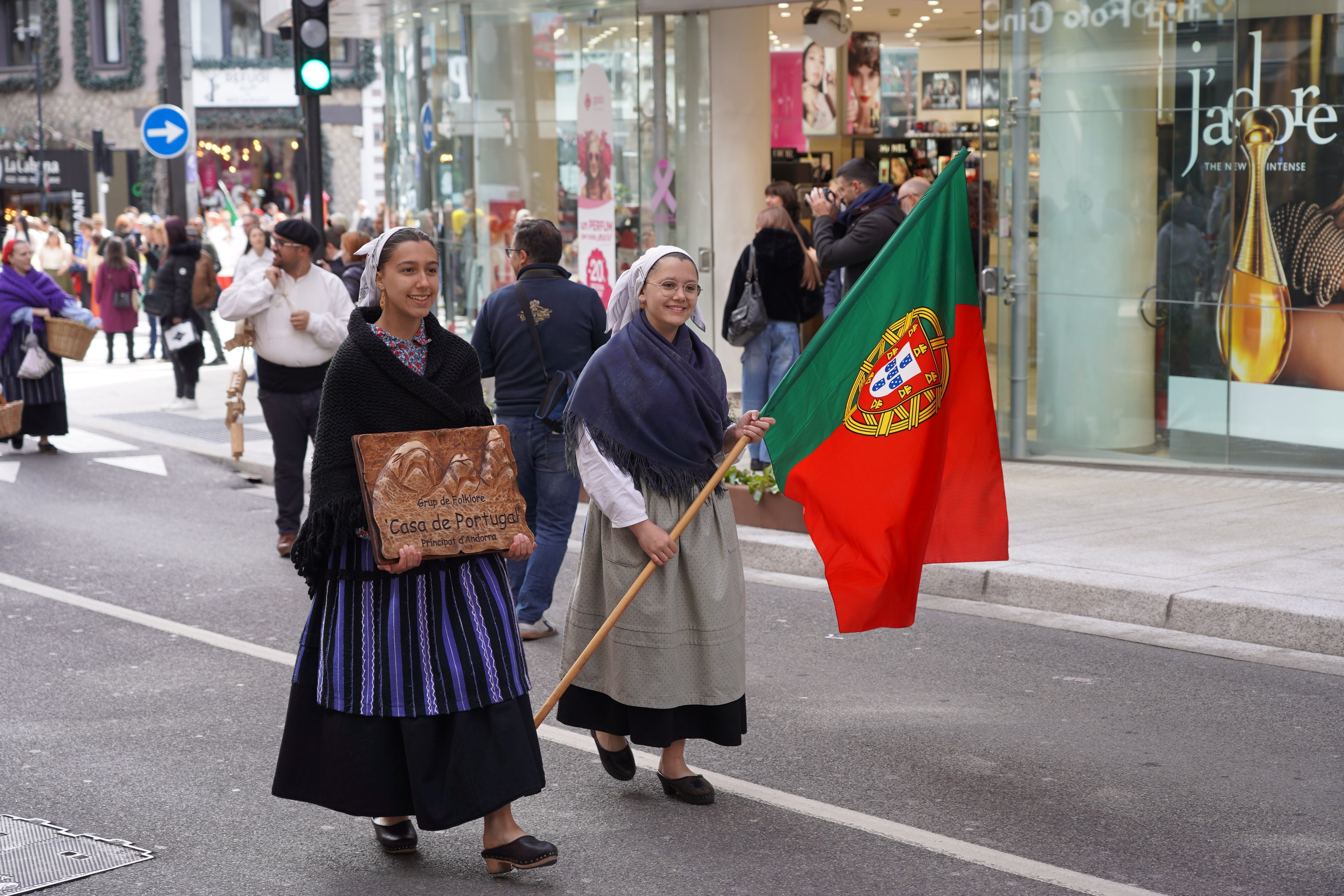 Portugal no podia fallar a la celebració. 