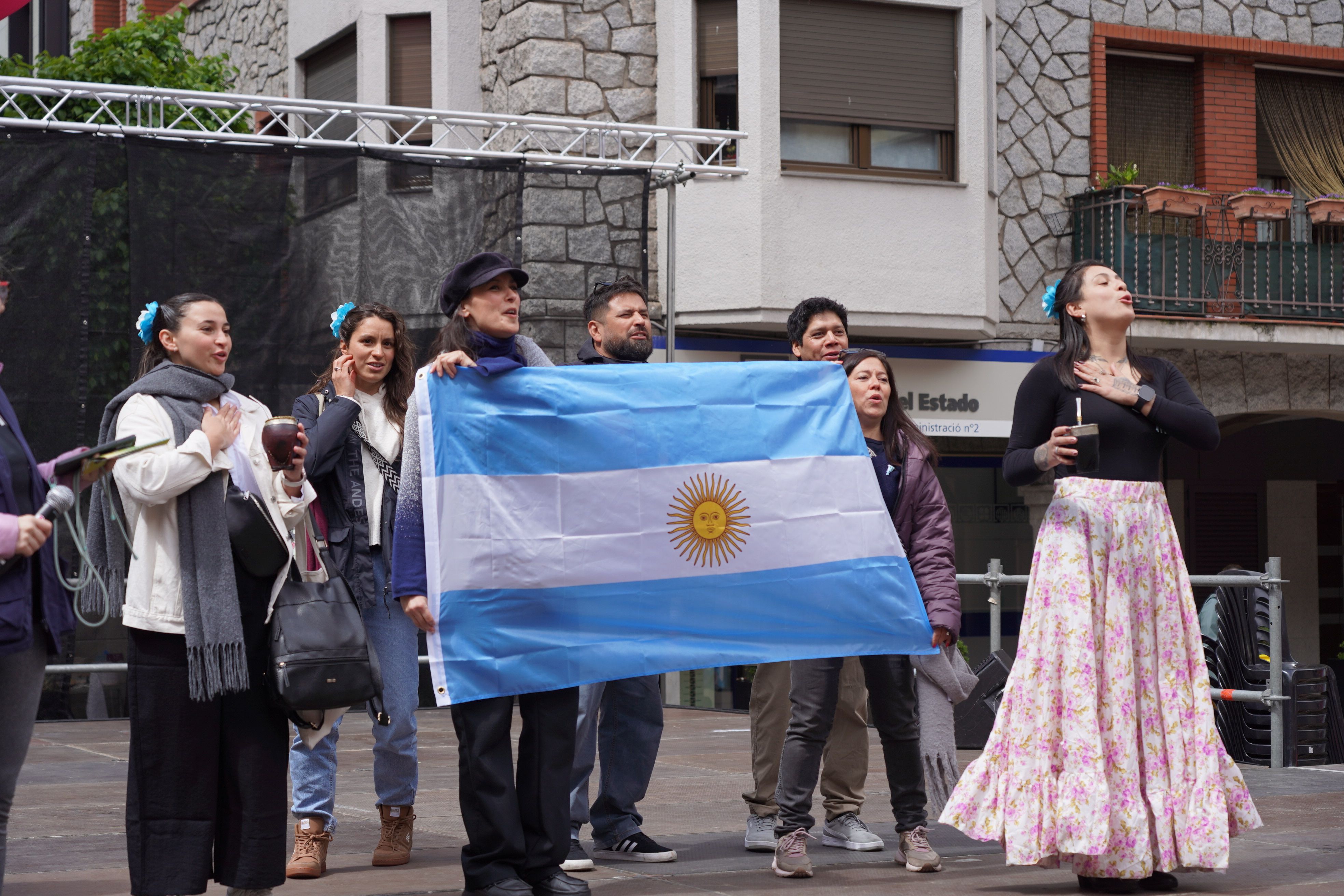 Argentina ha cantat el seu himne. 