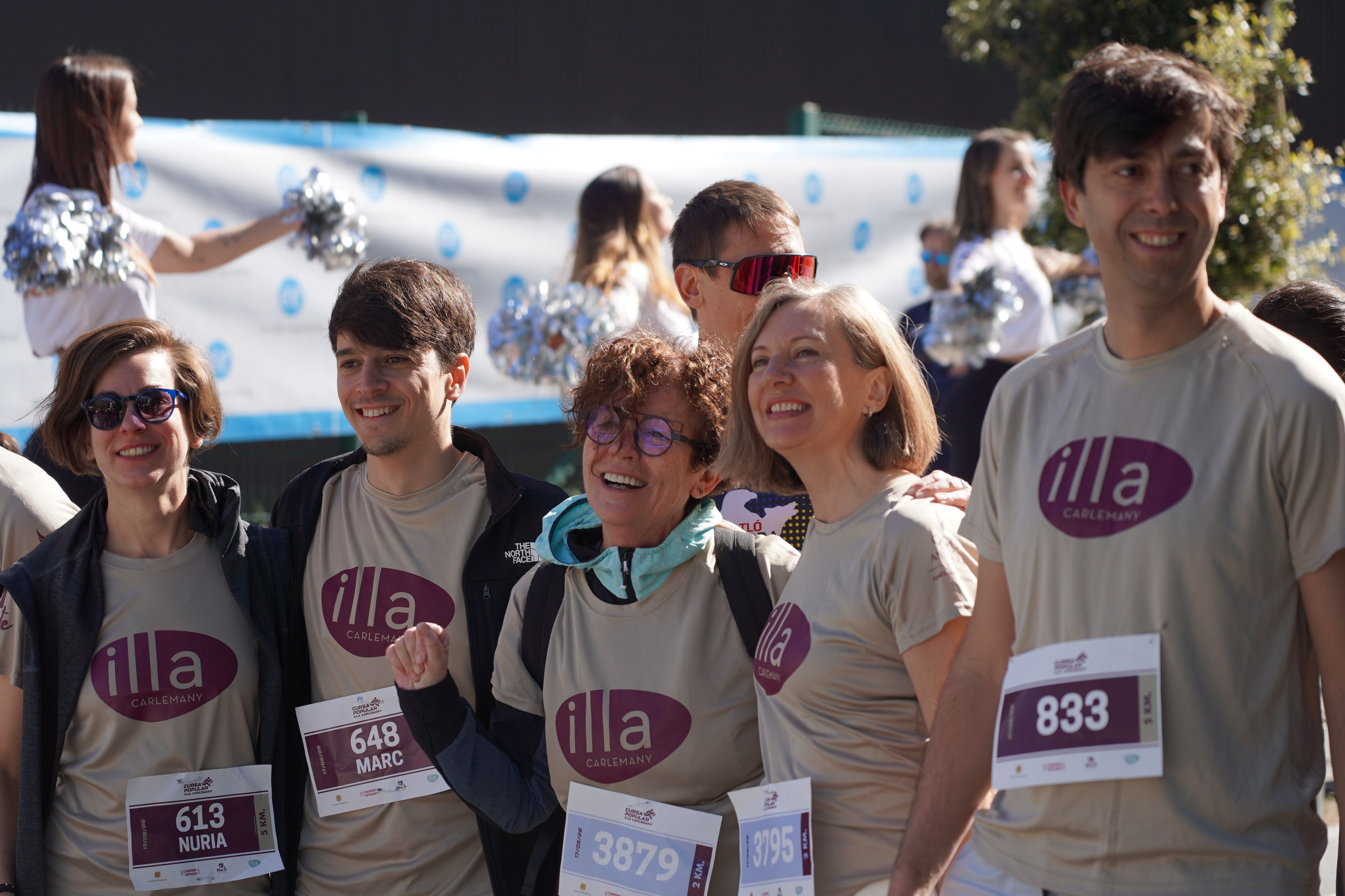 Representants dels comuns, presents a la cursa. 