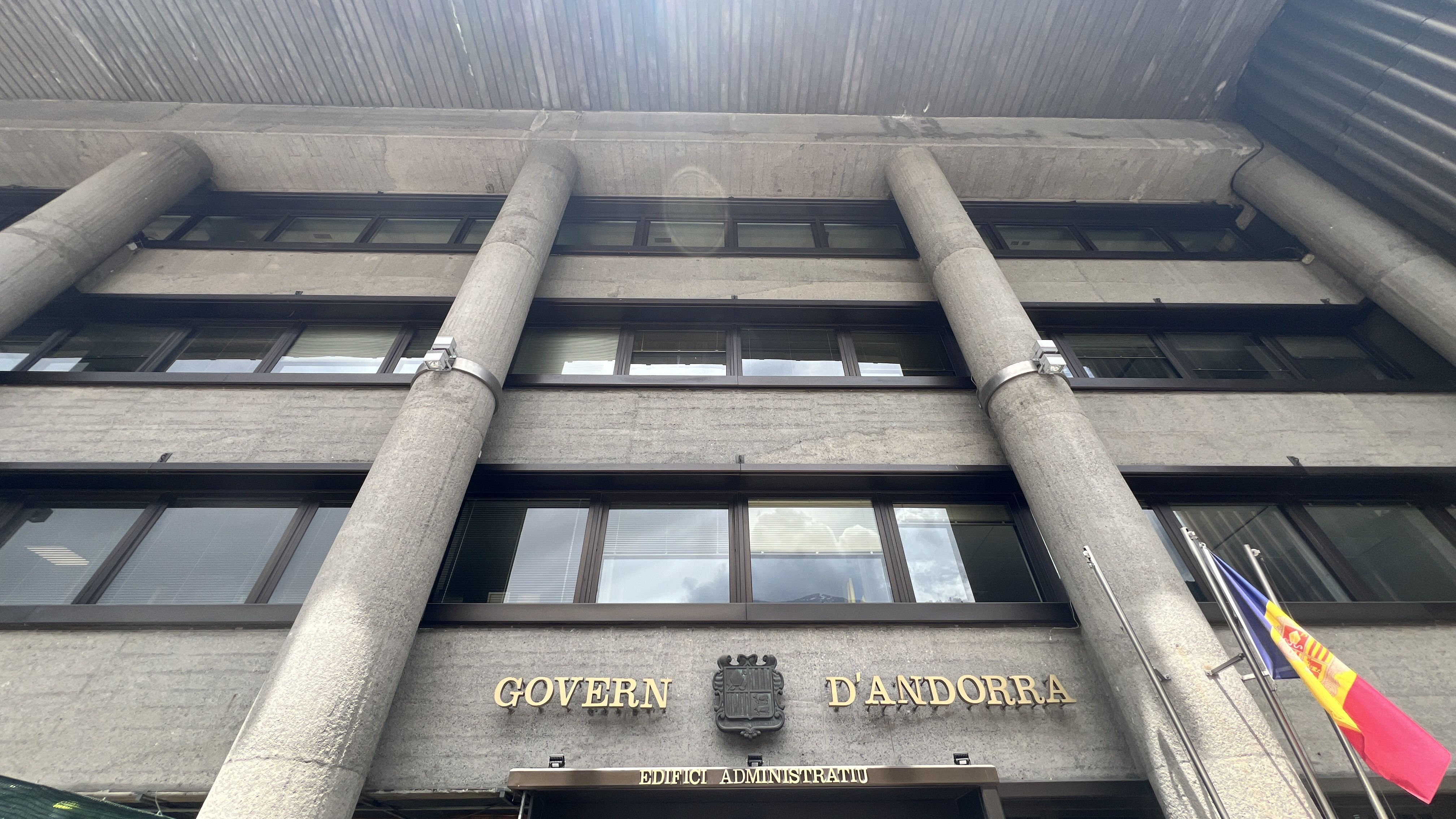 Una imatge de l'edifici administratiu de Govern.