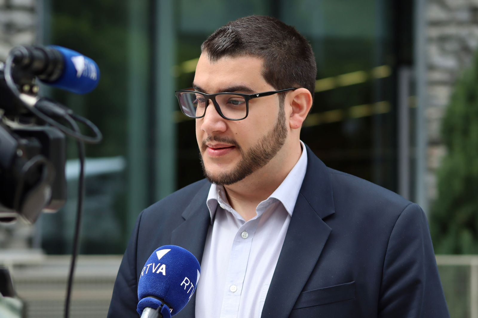 El president suplent del grup socialdemòcrata, Pere Baró. El president suplent del grup socialdemòcrata, Pere Baró.