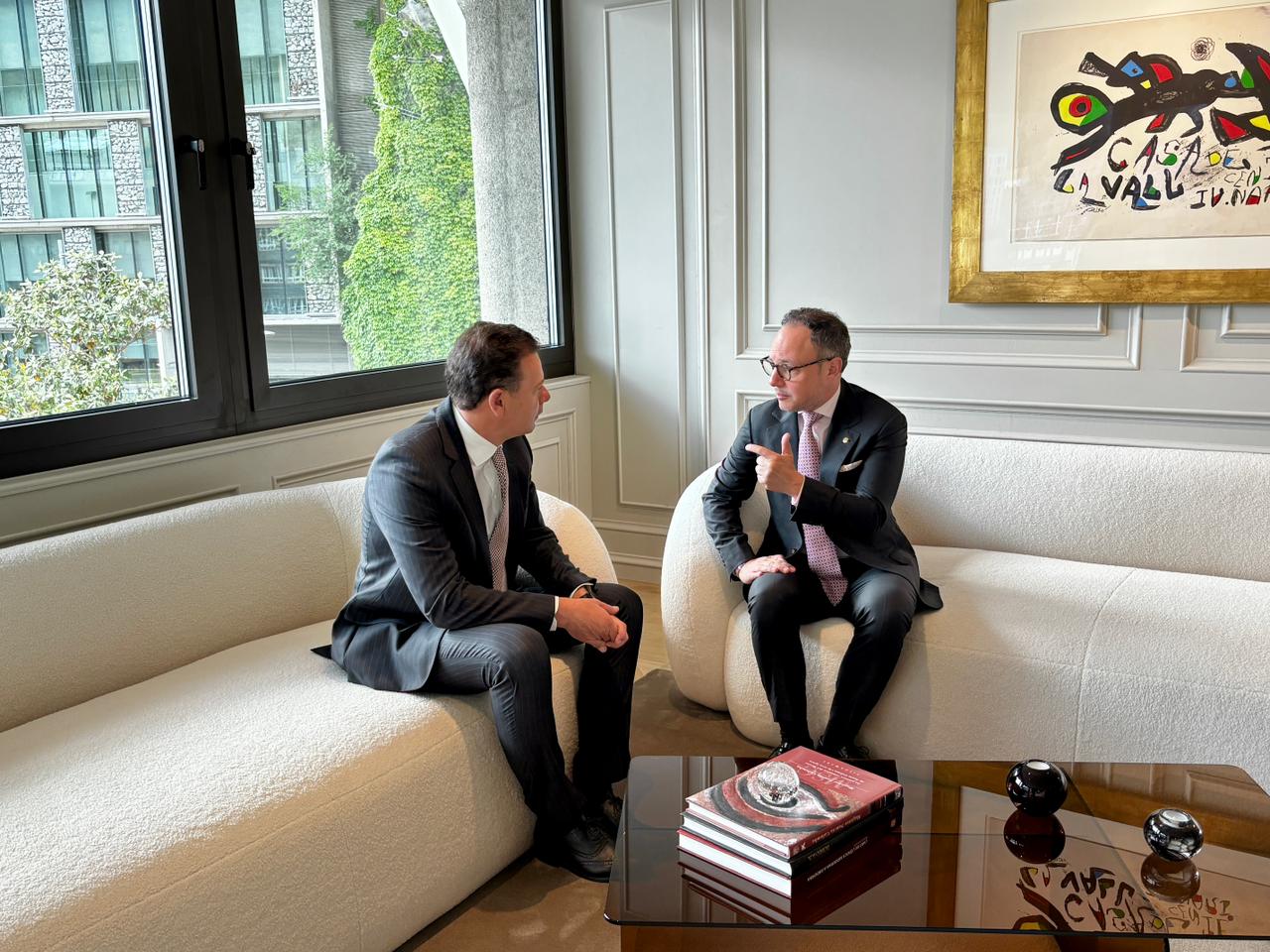 Reunió de Luís Montenegro amb Xavier Espot