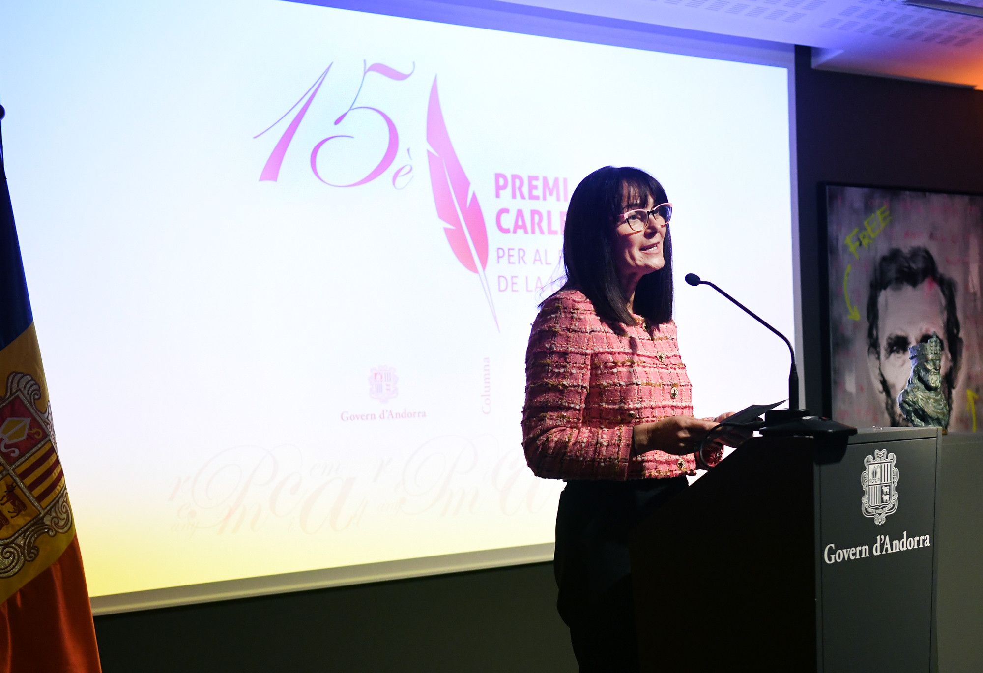 La ministra de Cultura, Mònica Bonell. La ministra de Cultura, Mònica Bonell.