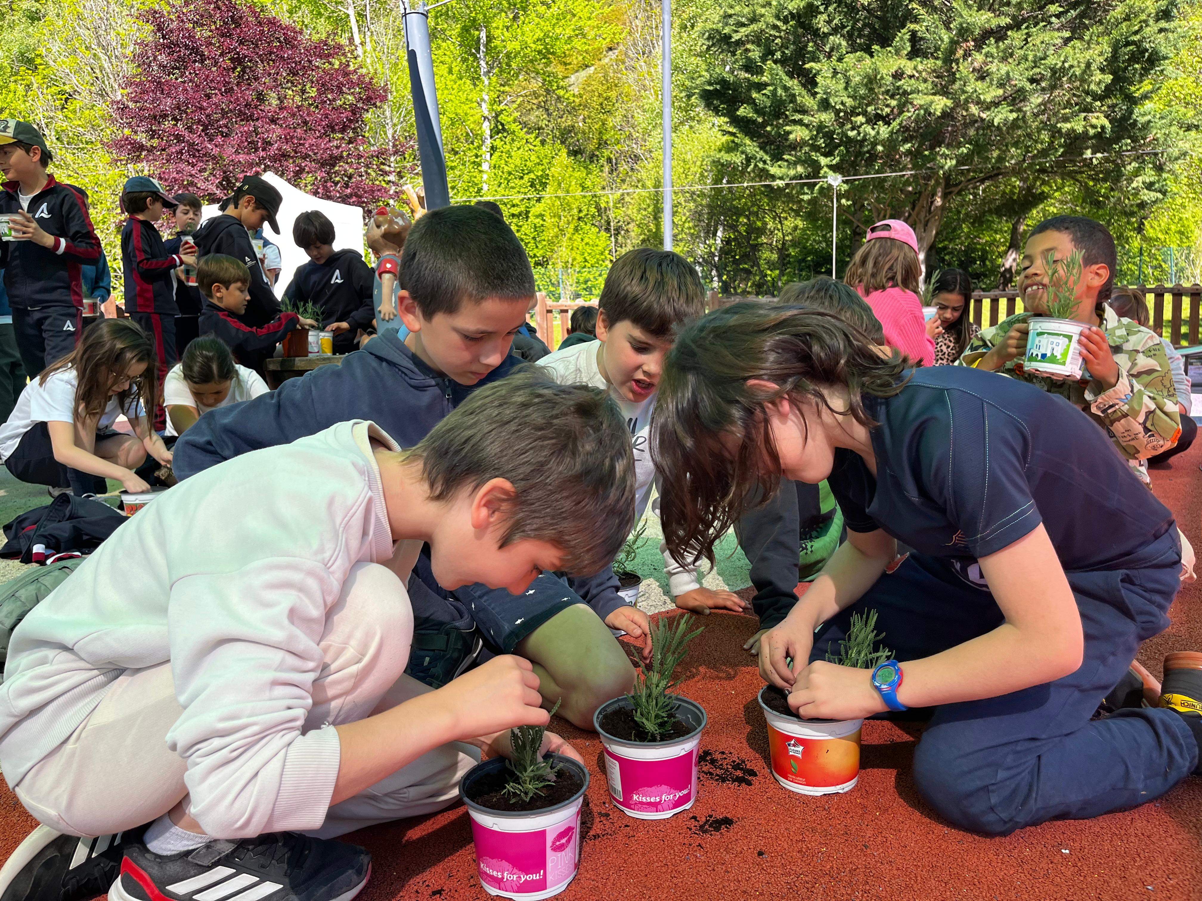 Viles Florides dona el tret de sortida a l’Andoflora amb una activitat amb els infants de la Massana.
