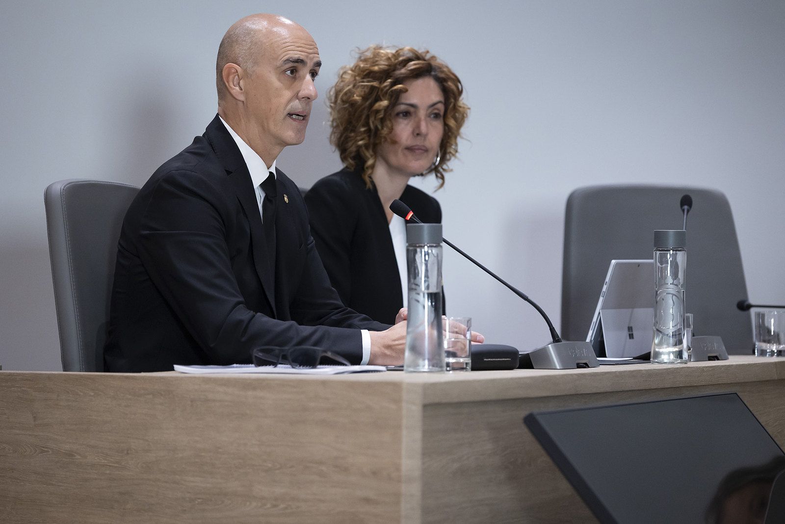 La portaveu del Sindicat, Rebeca Bonache.